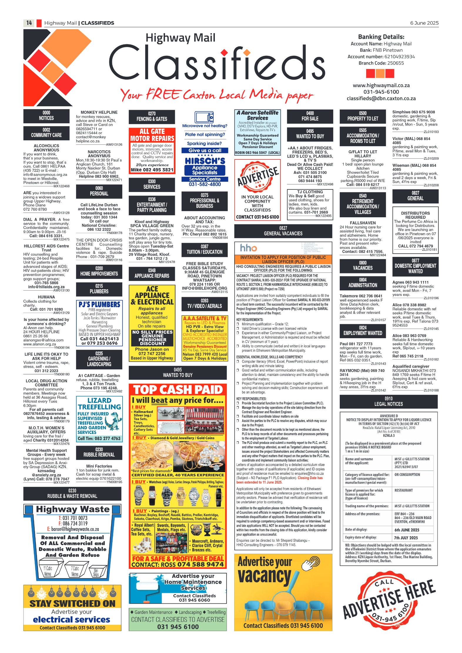 Highway Mail 06 June 2025 page 14