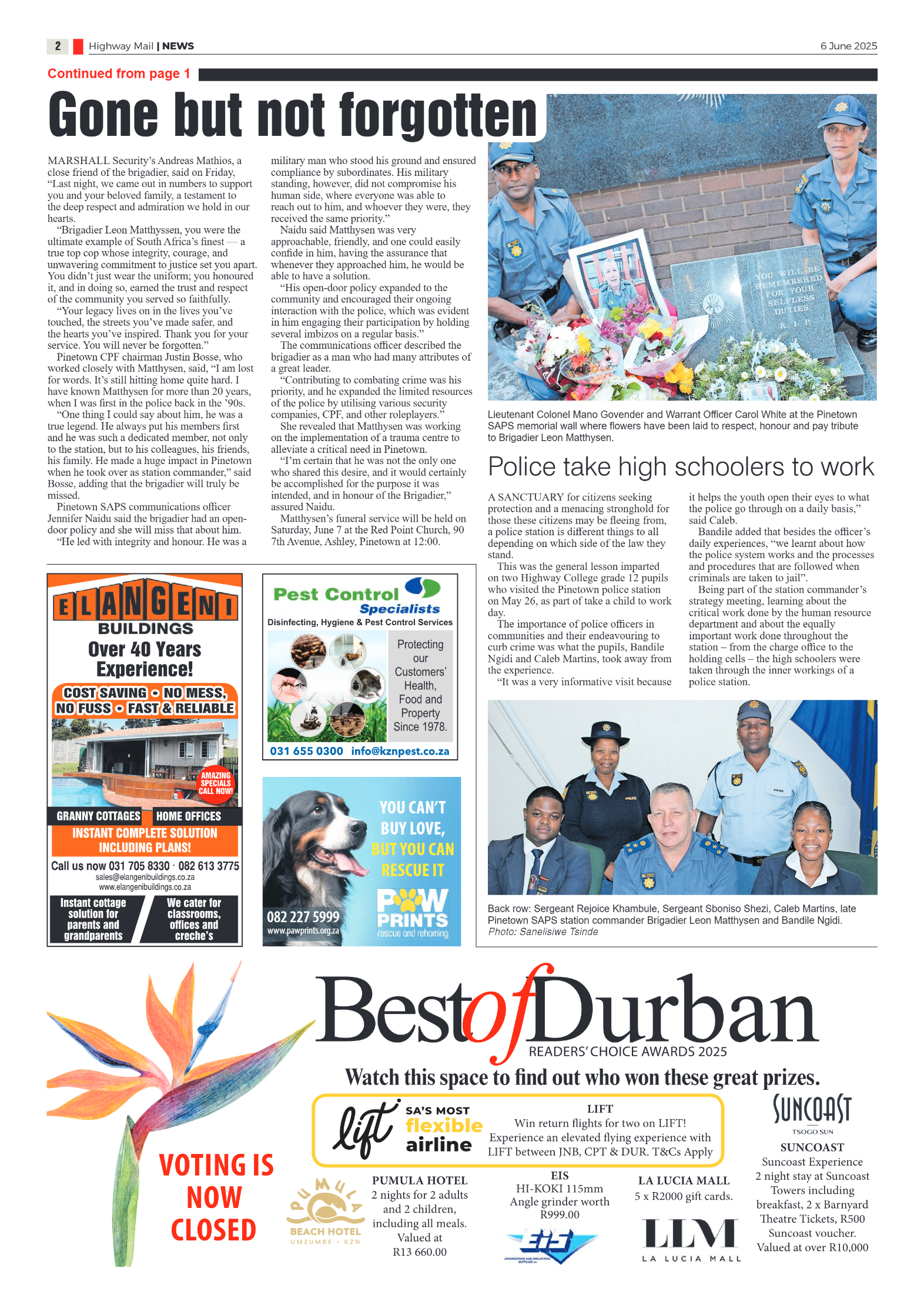 Highway Mail 06 June 2025 page 2