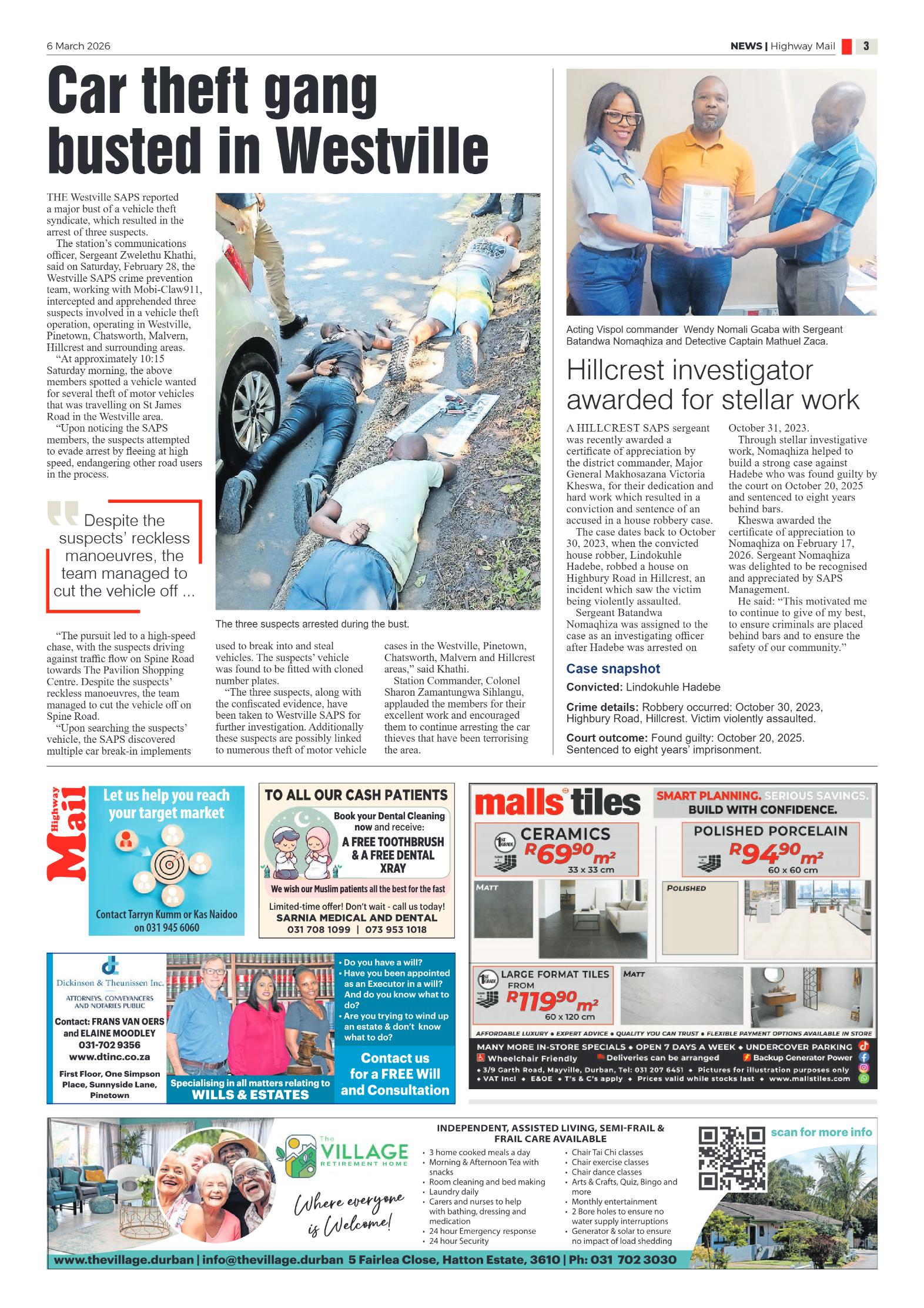 Highway Mail 06 March 2026 page 3