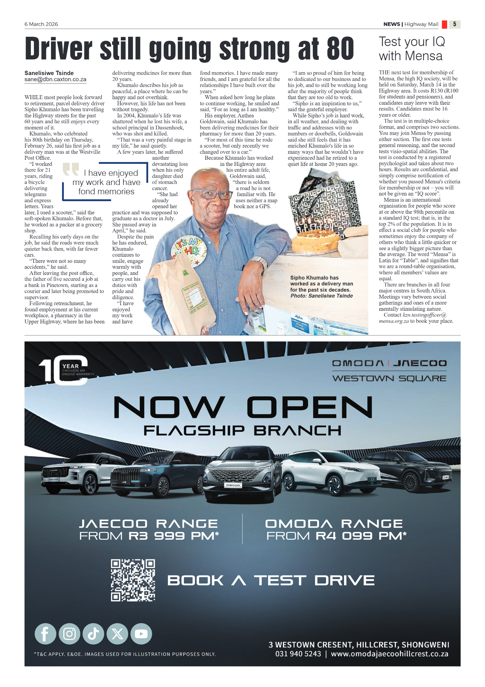 Highway Mail 06 March 2026 page 5