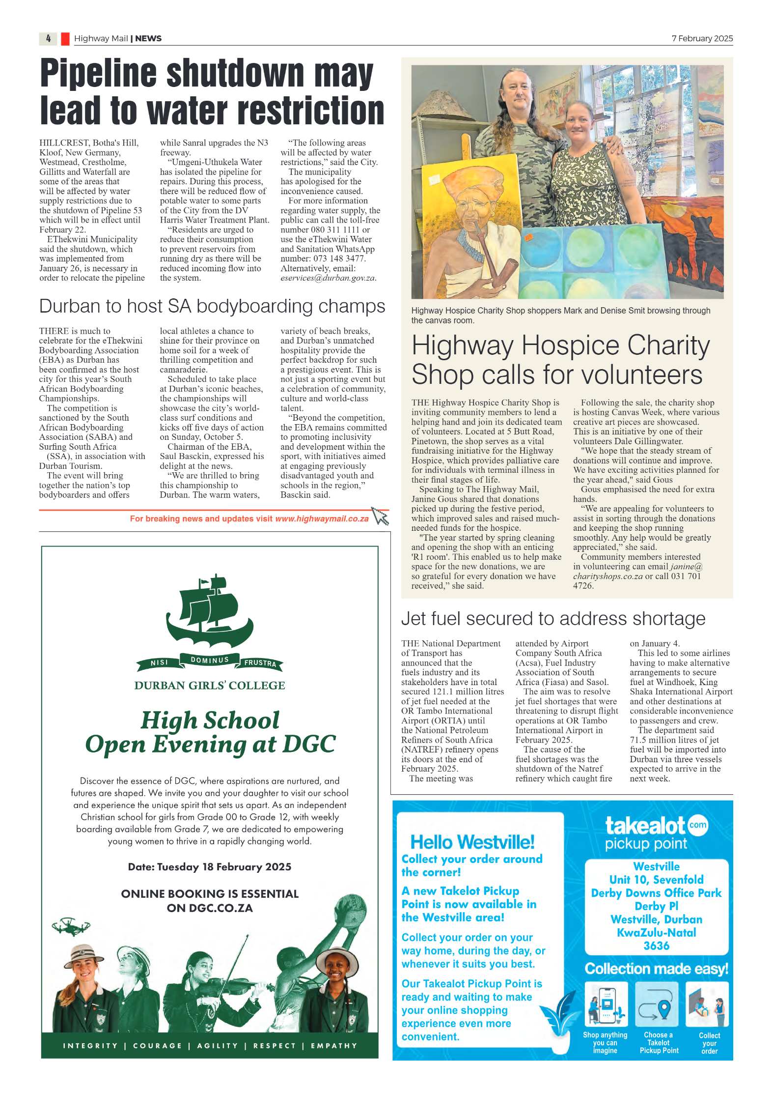 Highway Mail 07 February 2025 page 4