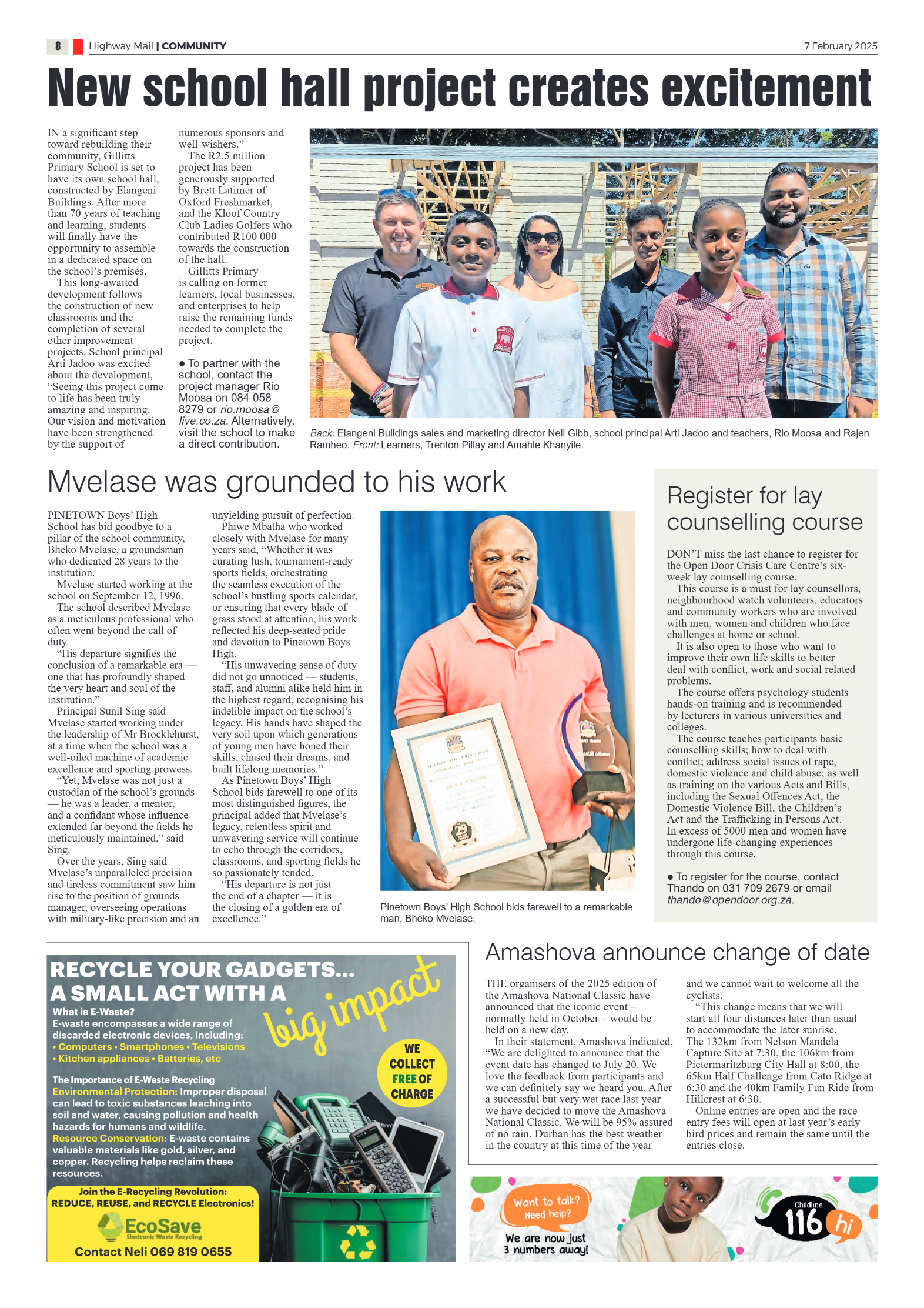 Highway Mail 07 February 2025 page 8