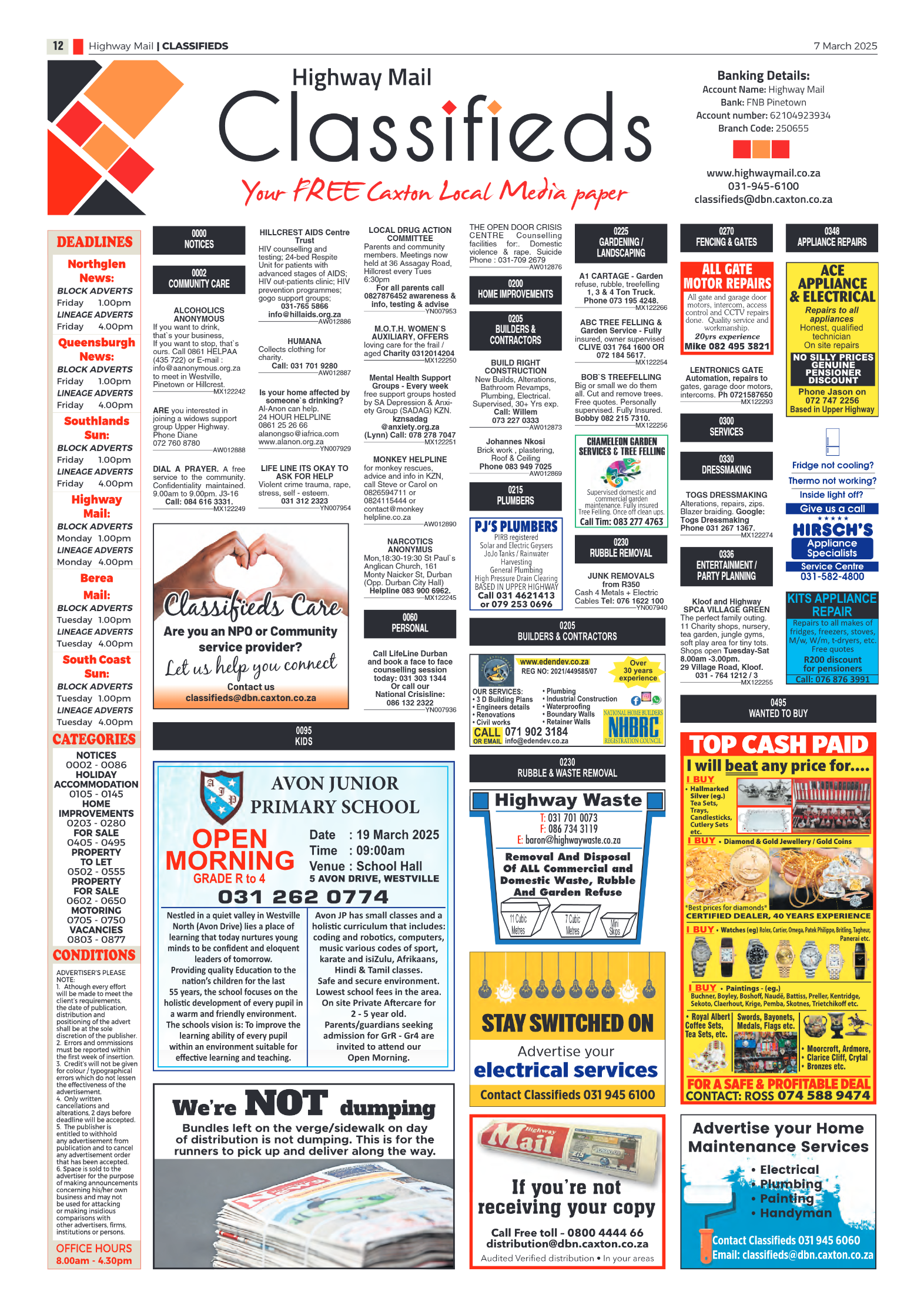 Highway Mail 07 March 2025 page 12