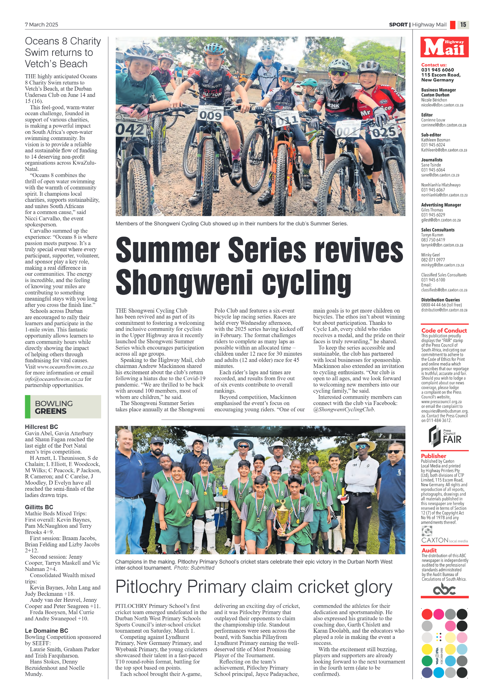 Highway Mail 07 March 2025 page 15