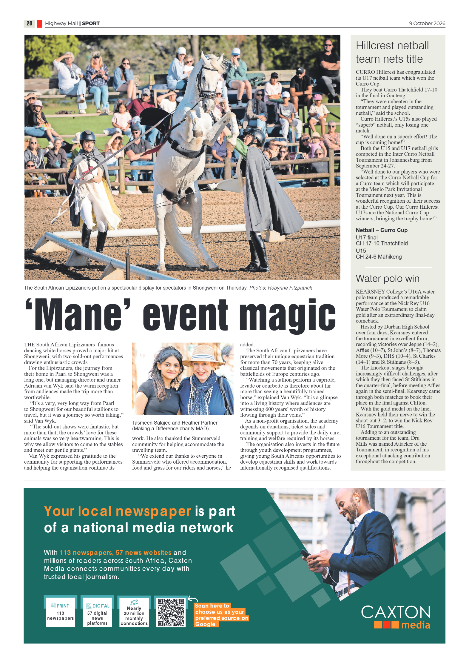 Highway Mail 09 October 2026 page 12