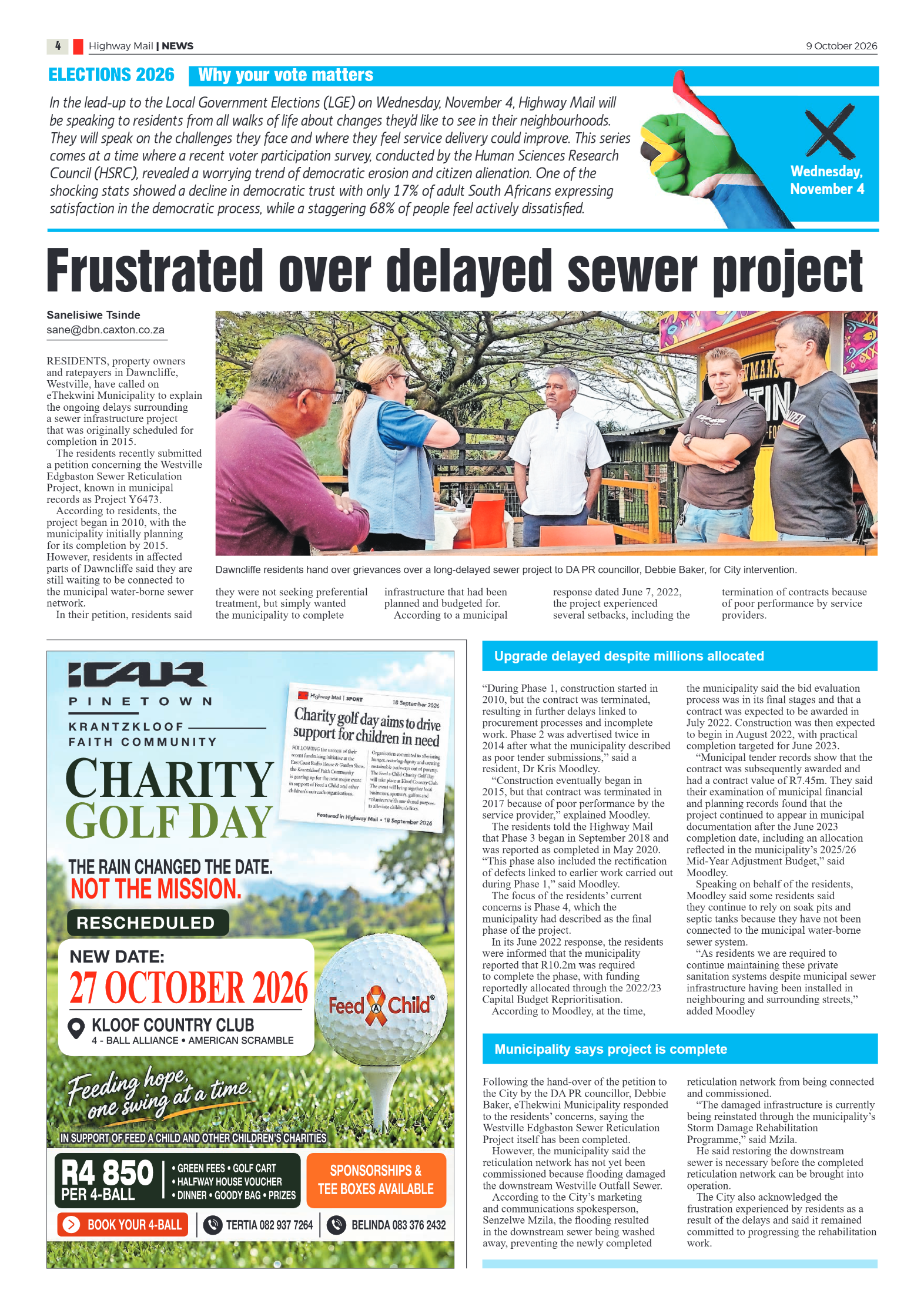 Highway Mail 09 October 2026 page 4