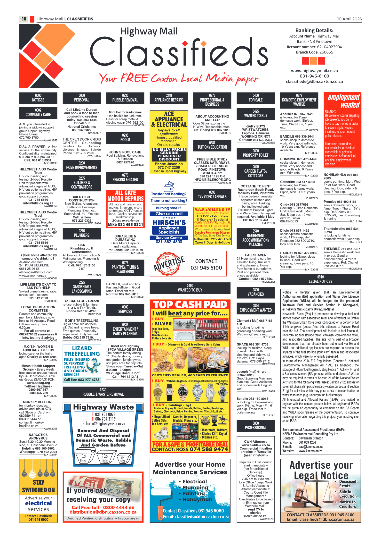 Highway Mail 10 April 2026 page 10