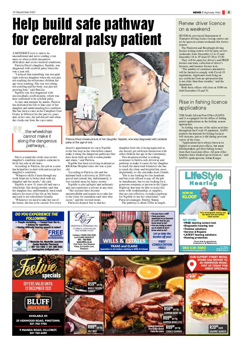 Highway Mail 10 December 2021 page 3