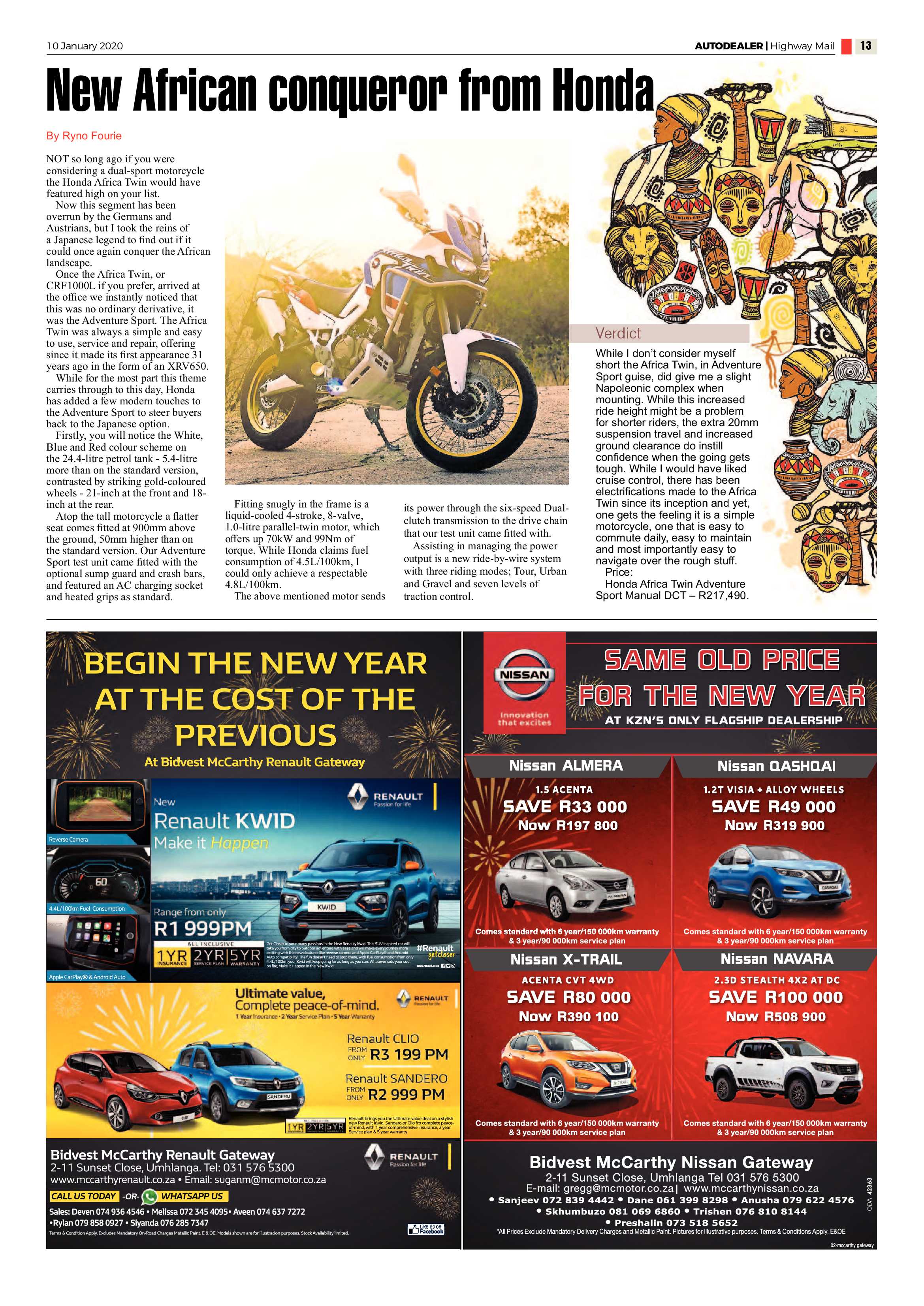Highway Mail 10 January 2020 page 13
