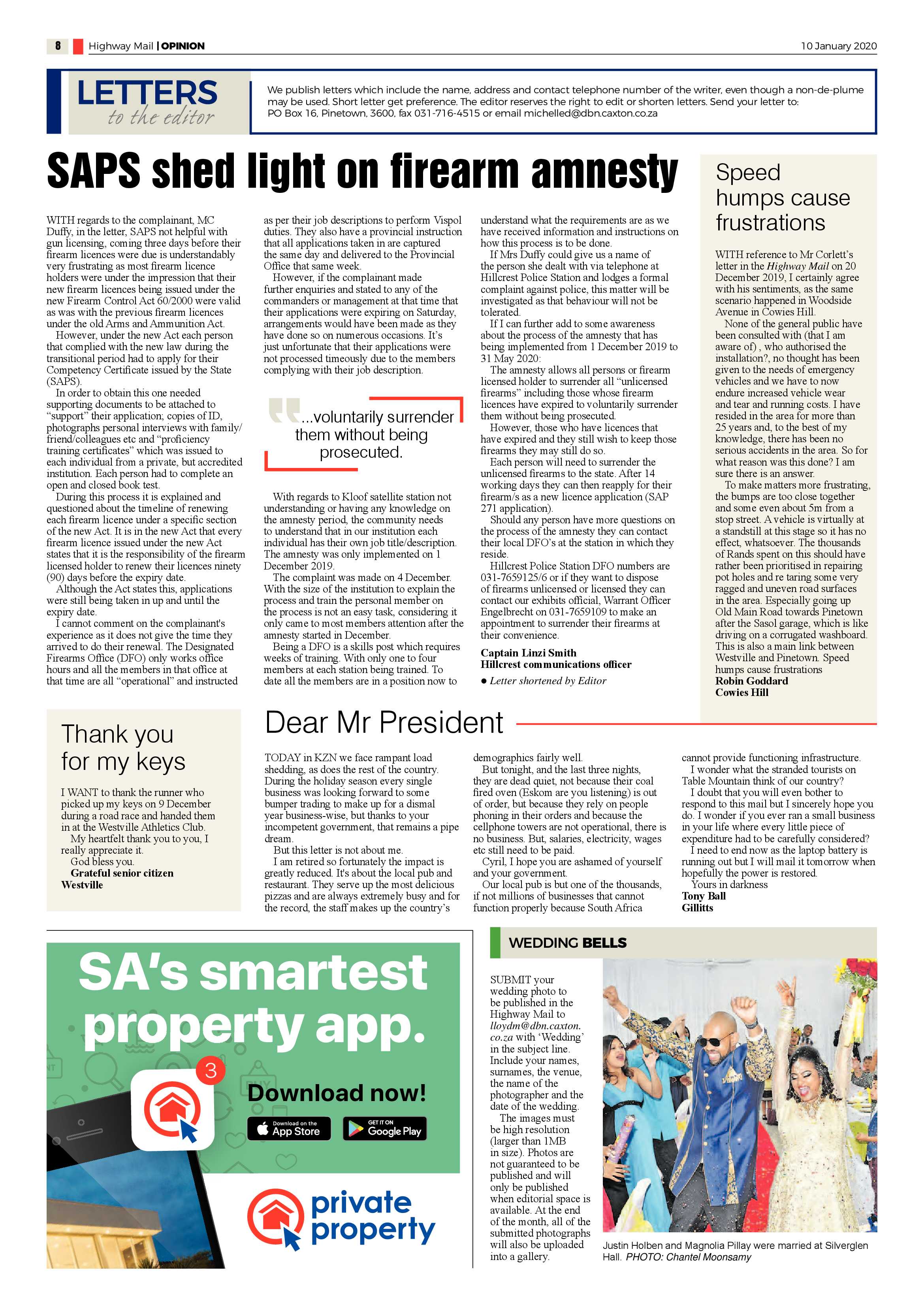 Highway Mail 10 January 2020 page 8