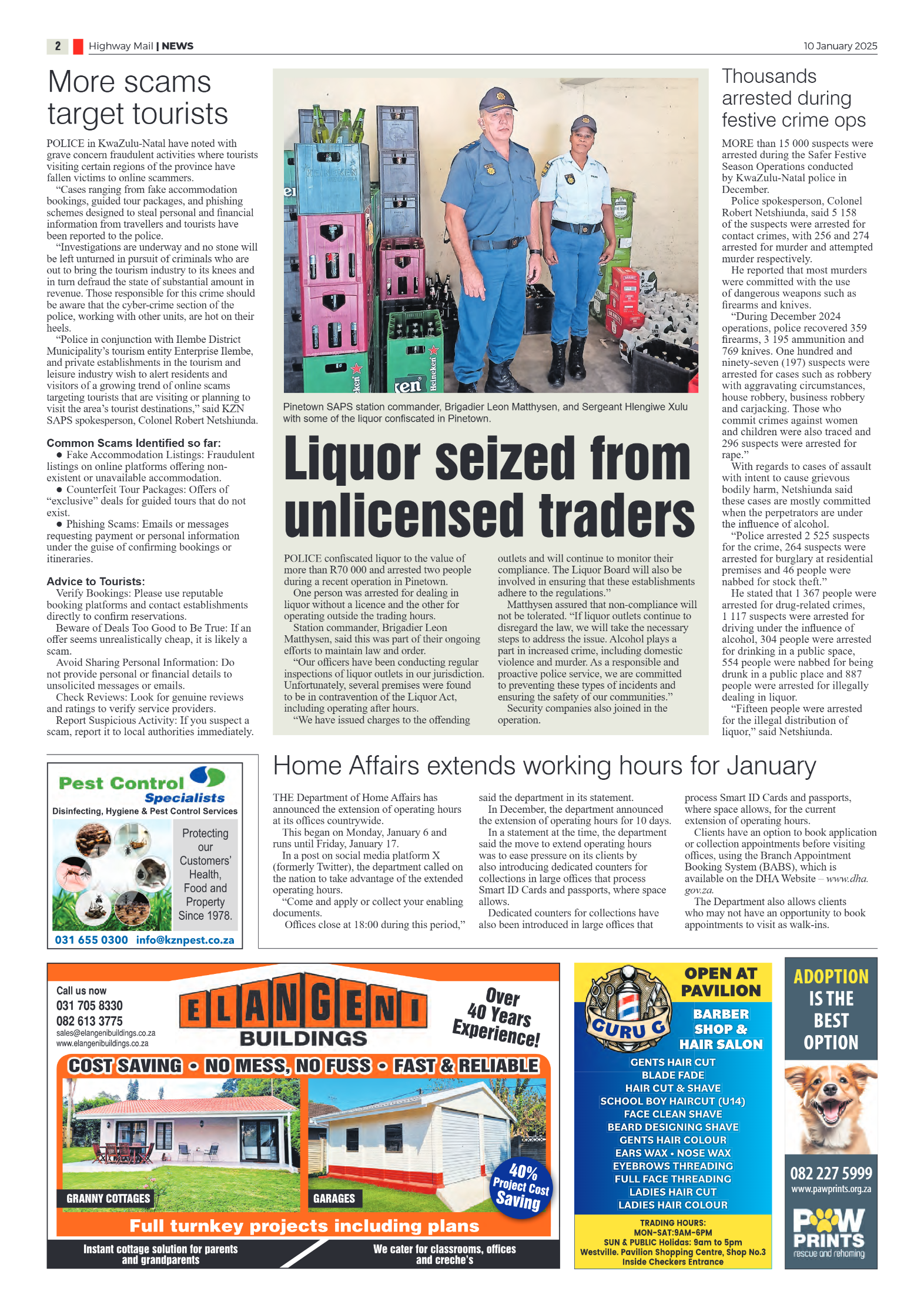 Highway Mail 10 January 2025 page 2