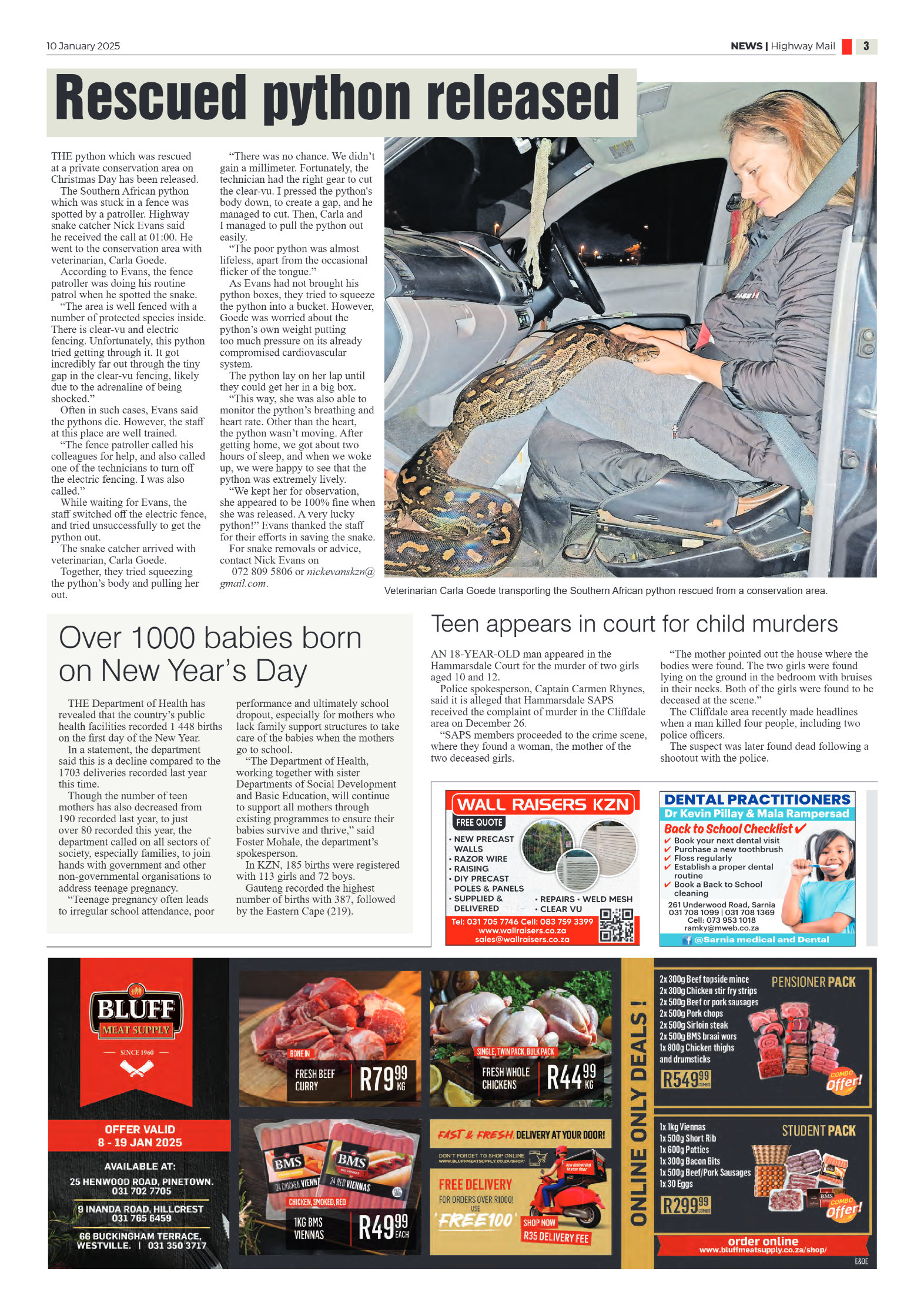 Highway Mail 10 January 2025 page 3