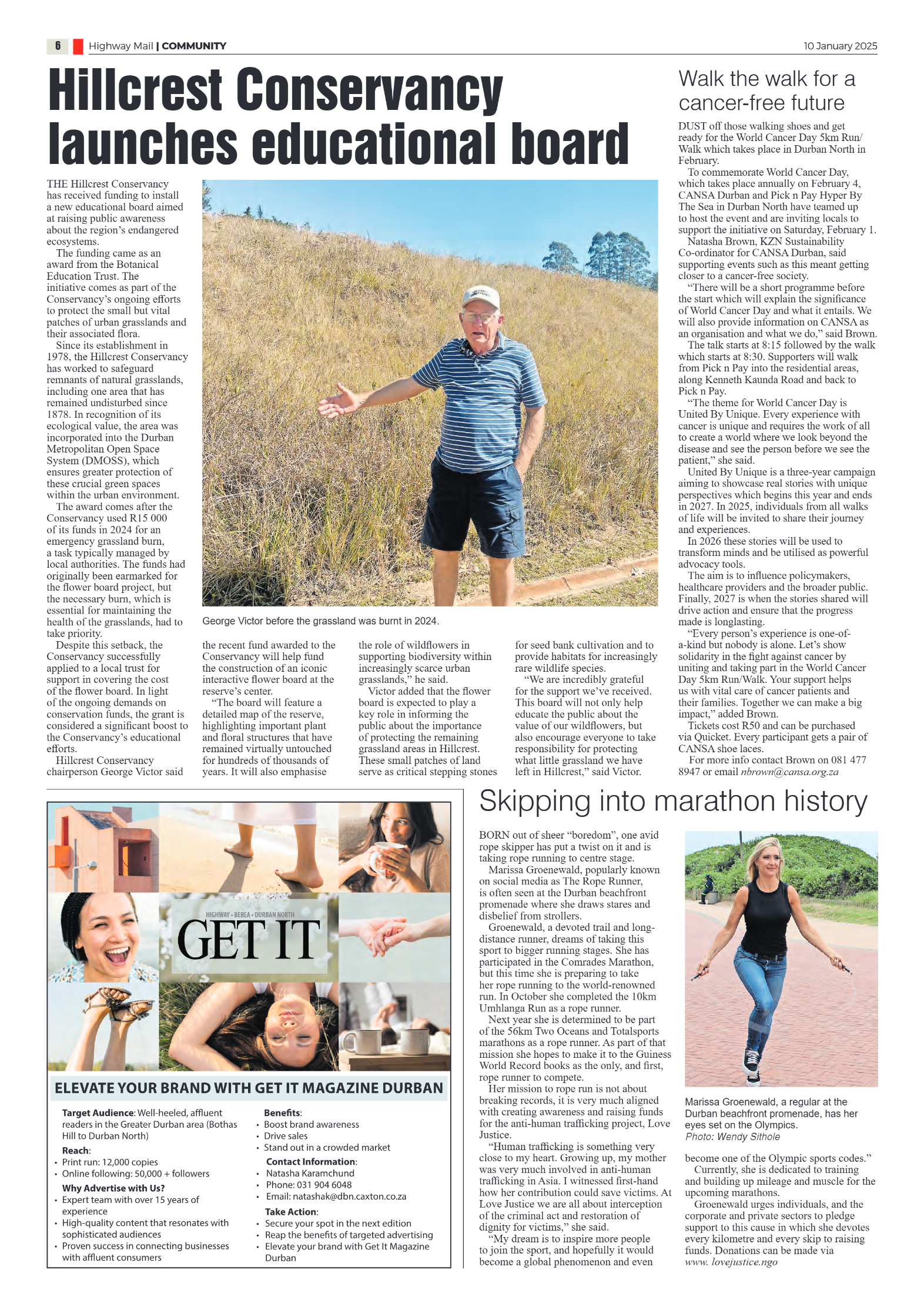 Highway Mail 10 January 2025 page 6