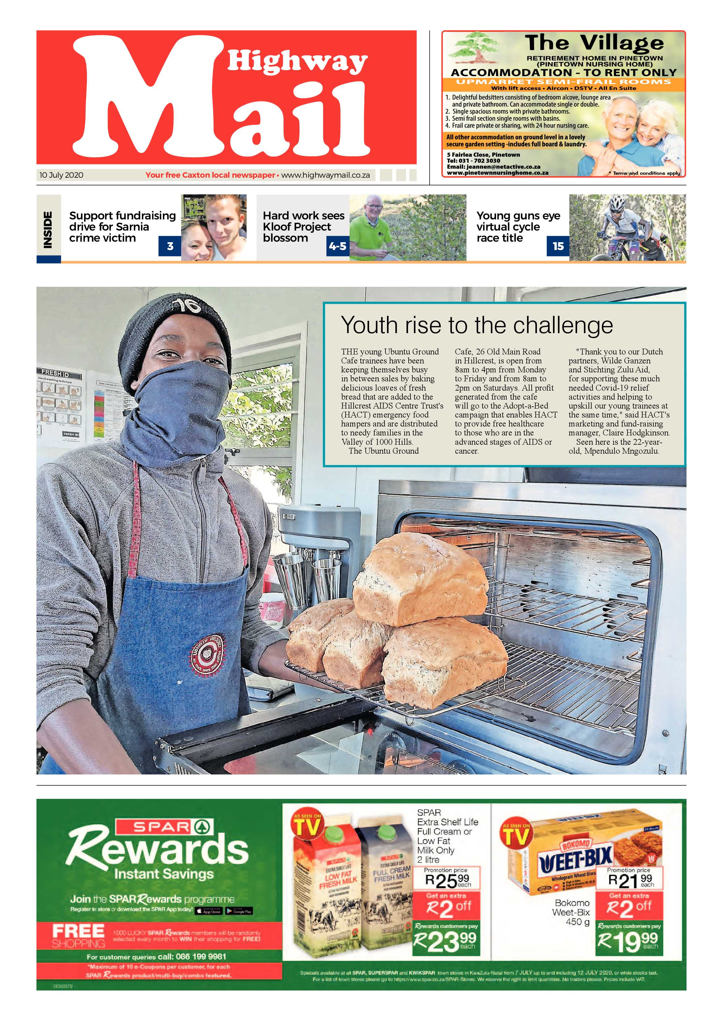 Highway Mail 10 July 2020 page 1