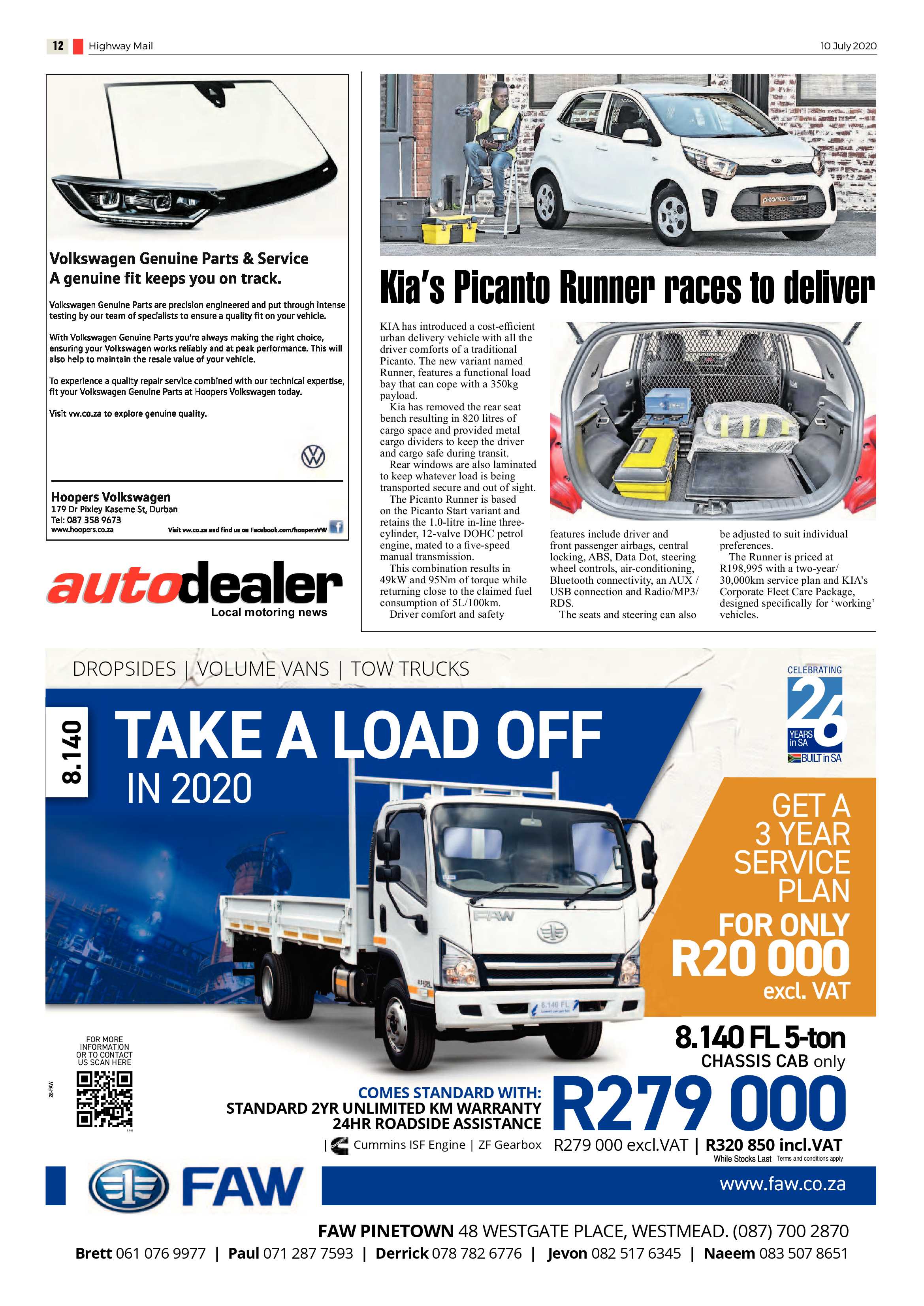 Highway Mail 10 July 2020 page 12