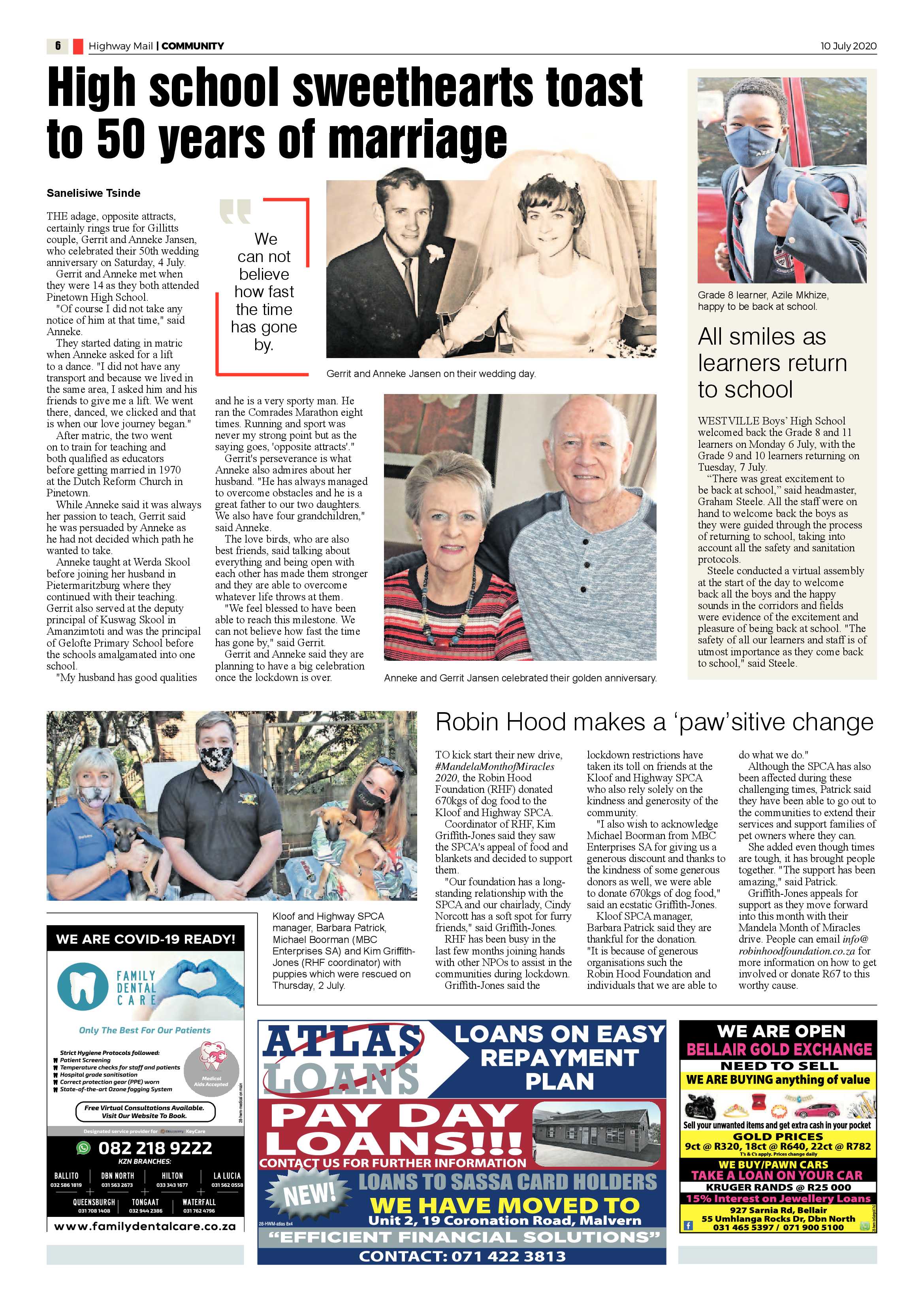 Highway Mail 10 July 2020 page 6