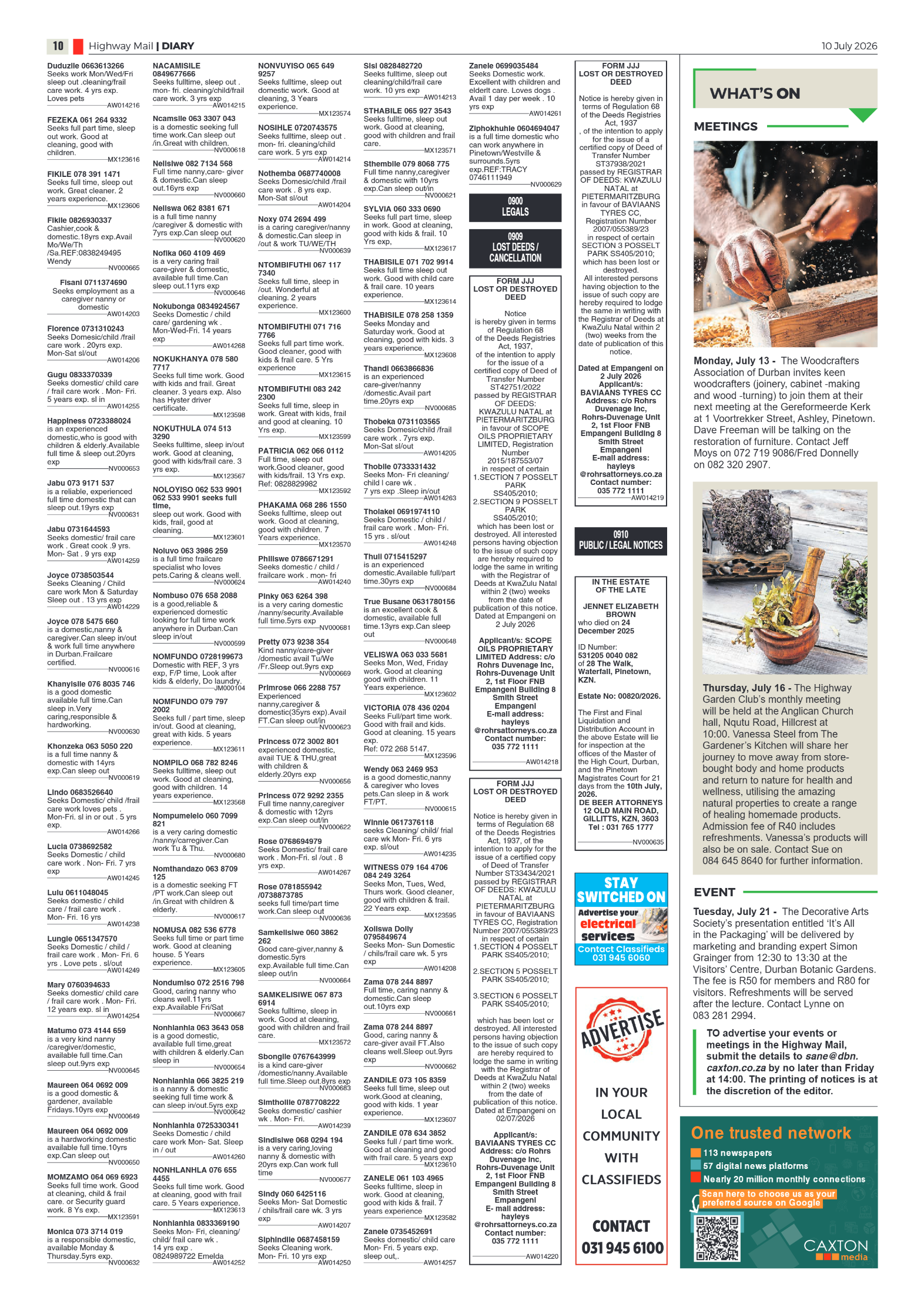 Highway Mail 10 July 2026 page 10