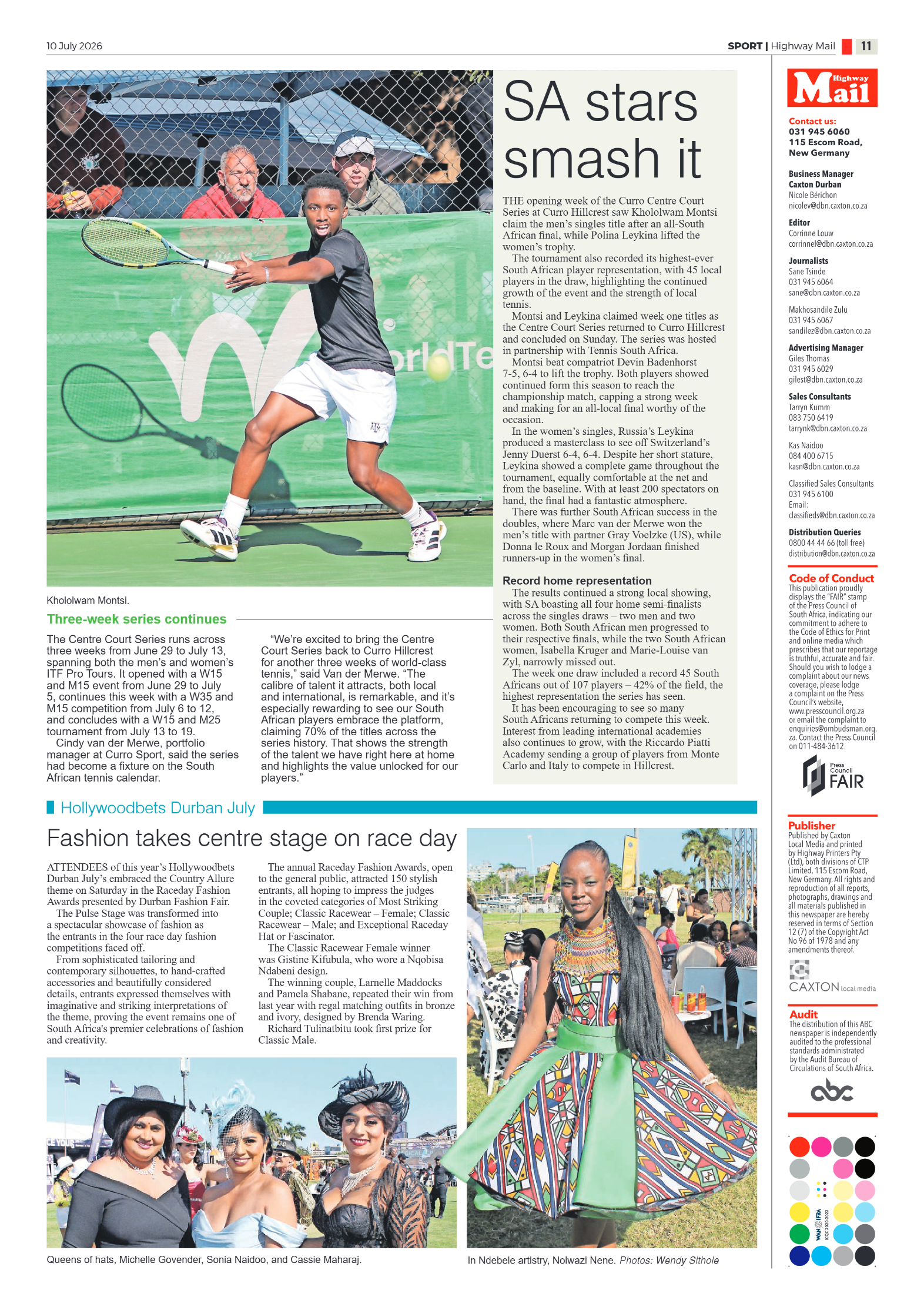 Highway Mail 10 July 2026 page 11