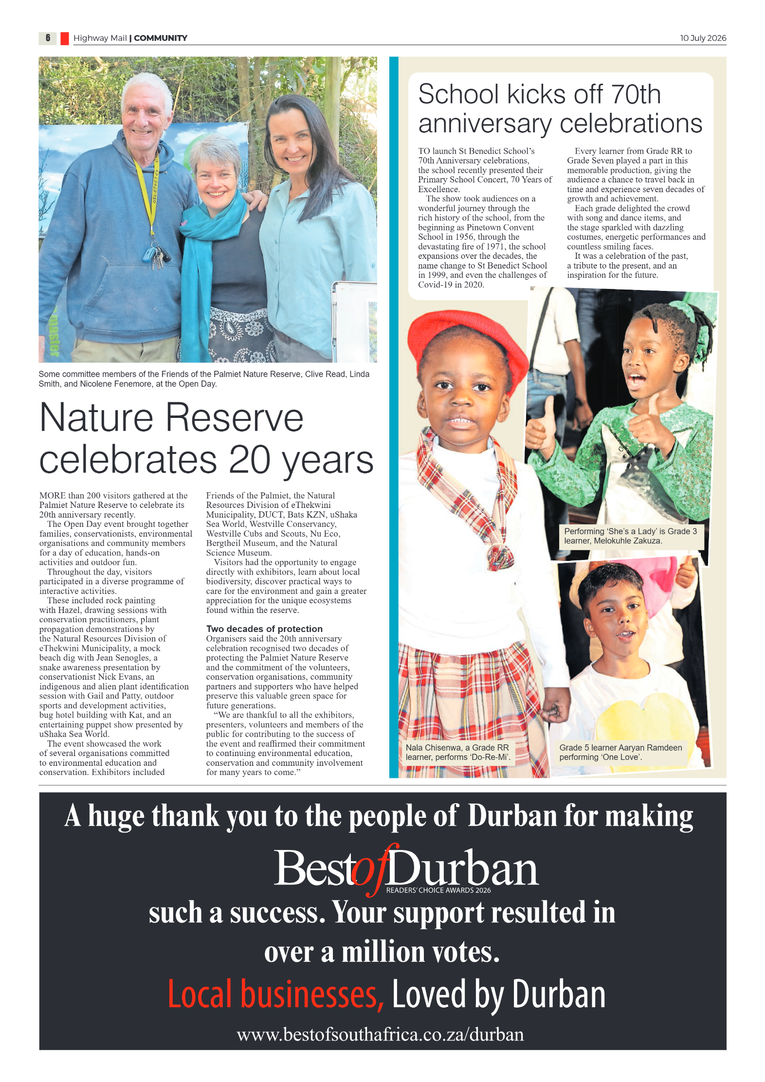 Highway Mail 10 July 2026 page 6