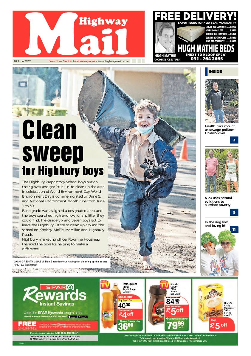 Highway Mail 10 June 2022 page 1