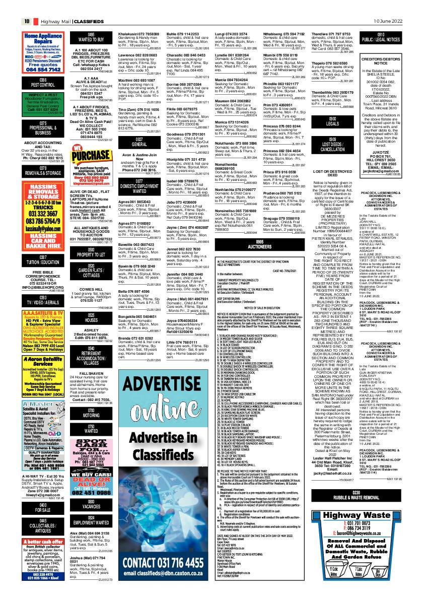 Highway Mail 10 June 2022 page 10