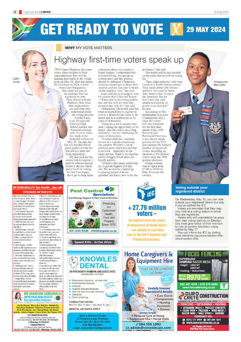 Highway Mail 10 May 2024 page 2