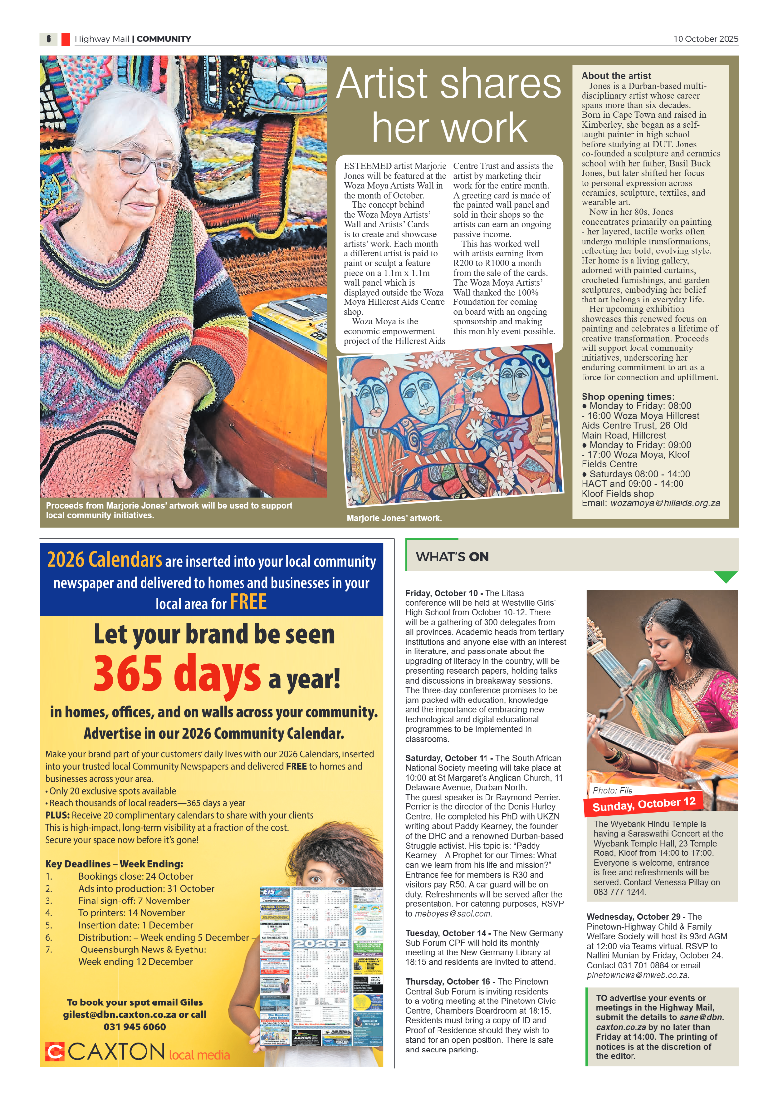 Highway Mail 10 October 2025 page 6