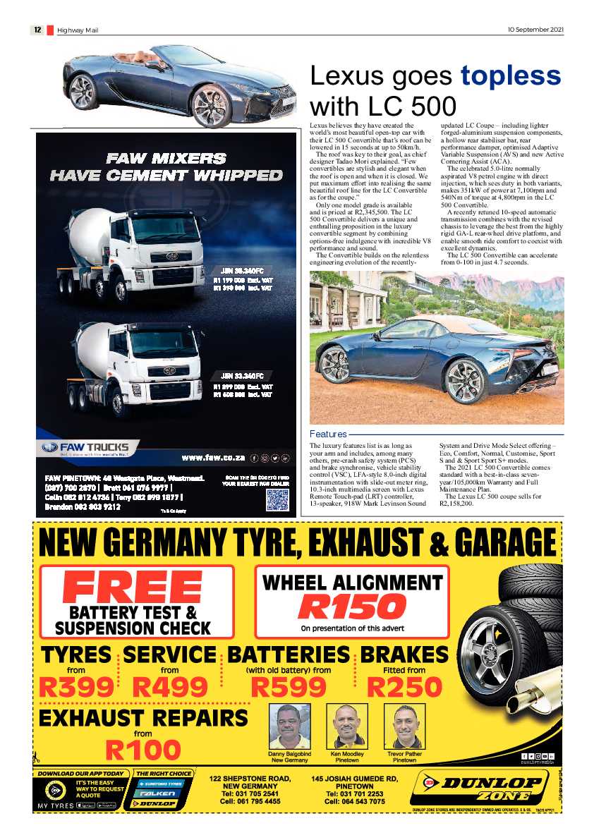 Highway Mail 10 September 2021 page 12