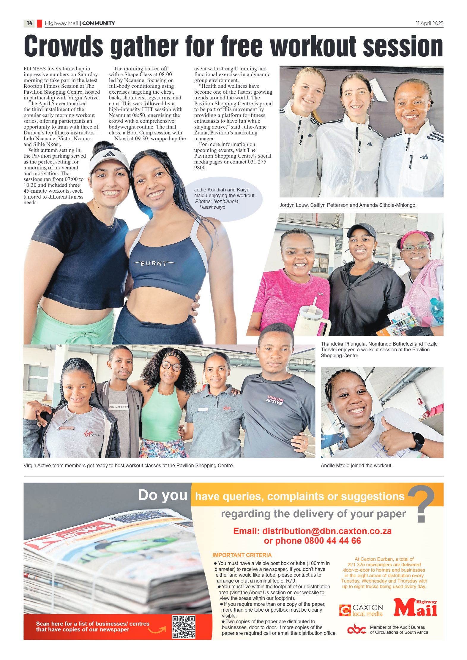 Highway Mail 11 April 2025 page 14