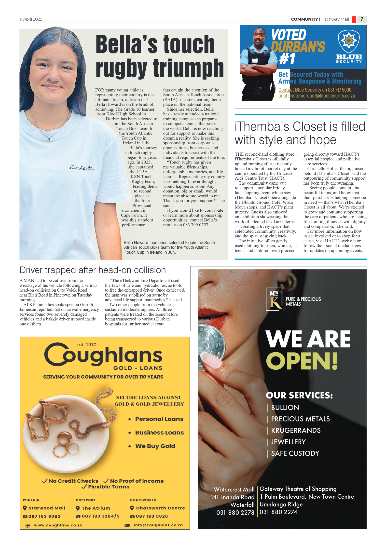 Highway Mail 11 April 2025 page 7