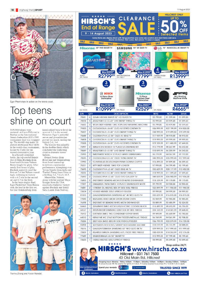 Highway Mail 11 August 2023 page 16