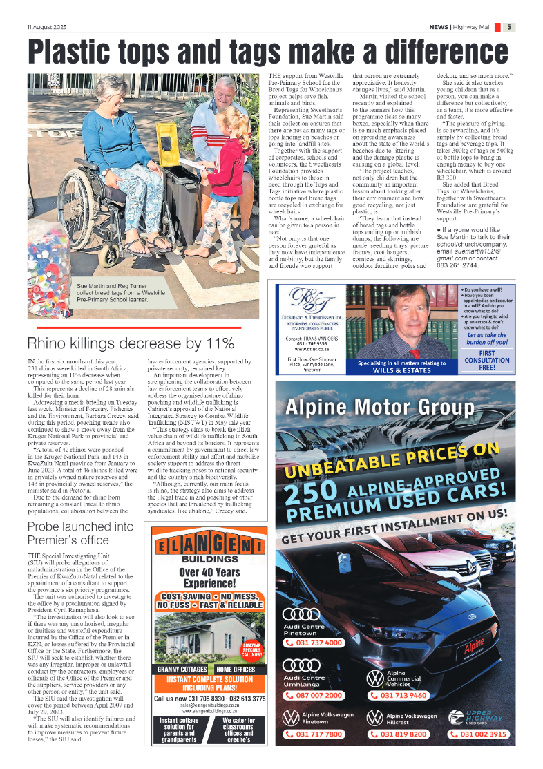 Highway Mail 11 August 2023 page 5