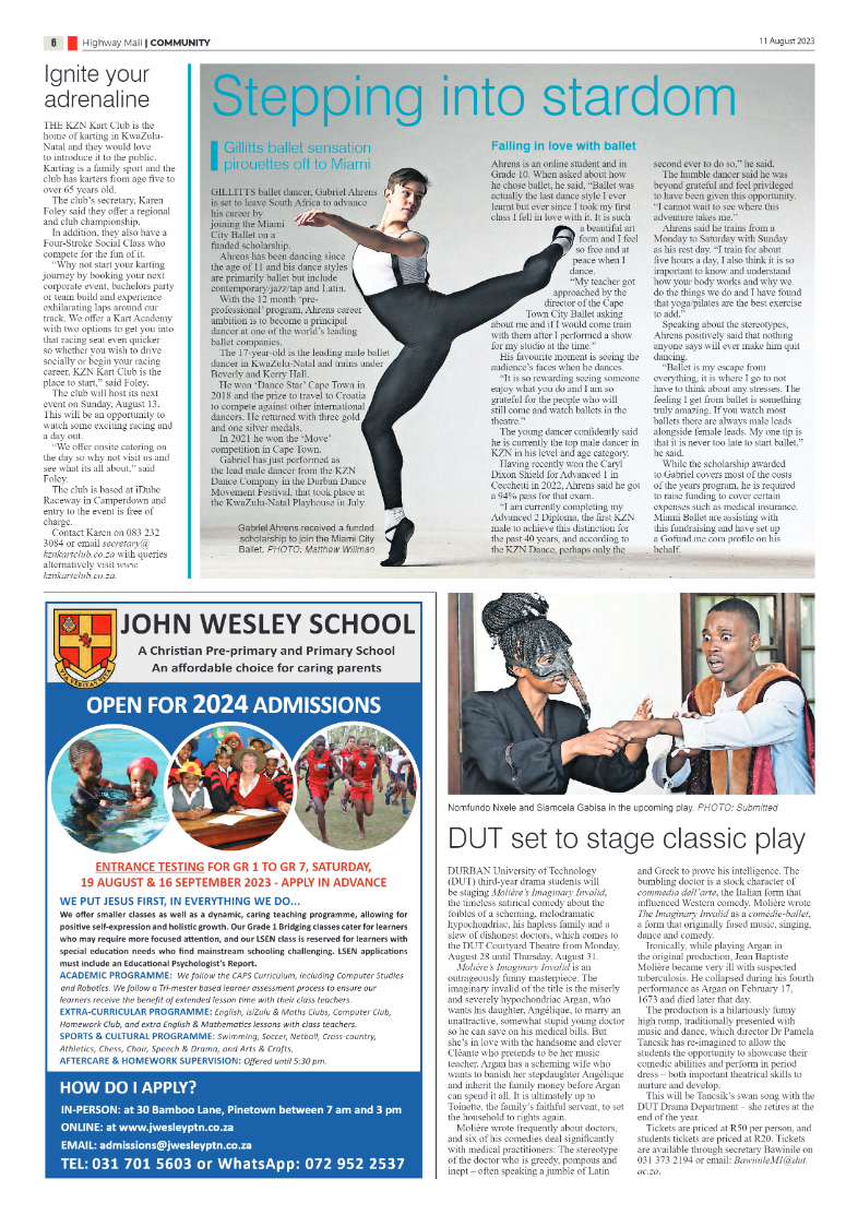 Highway Mail 11 August 2023 page 6