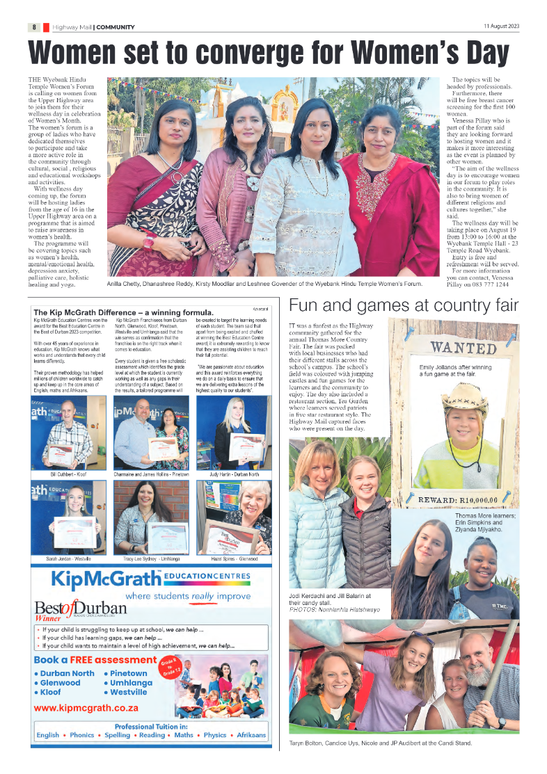 Highway Mail 11 August 2023 page 8