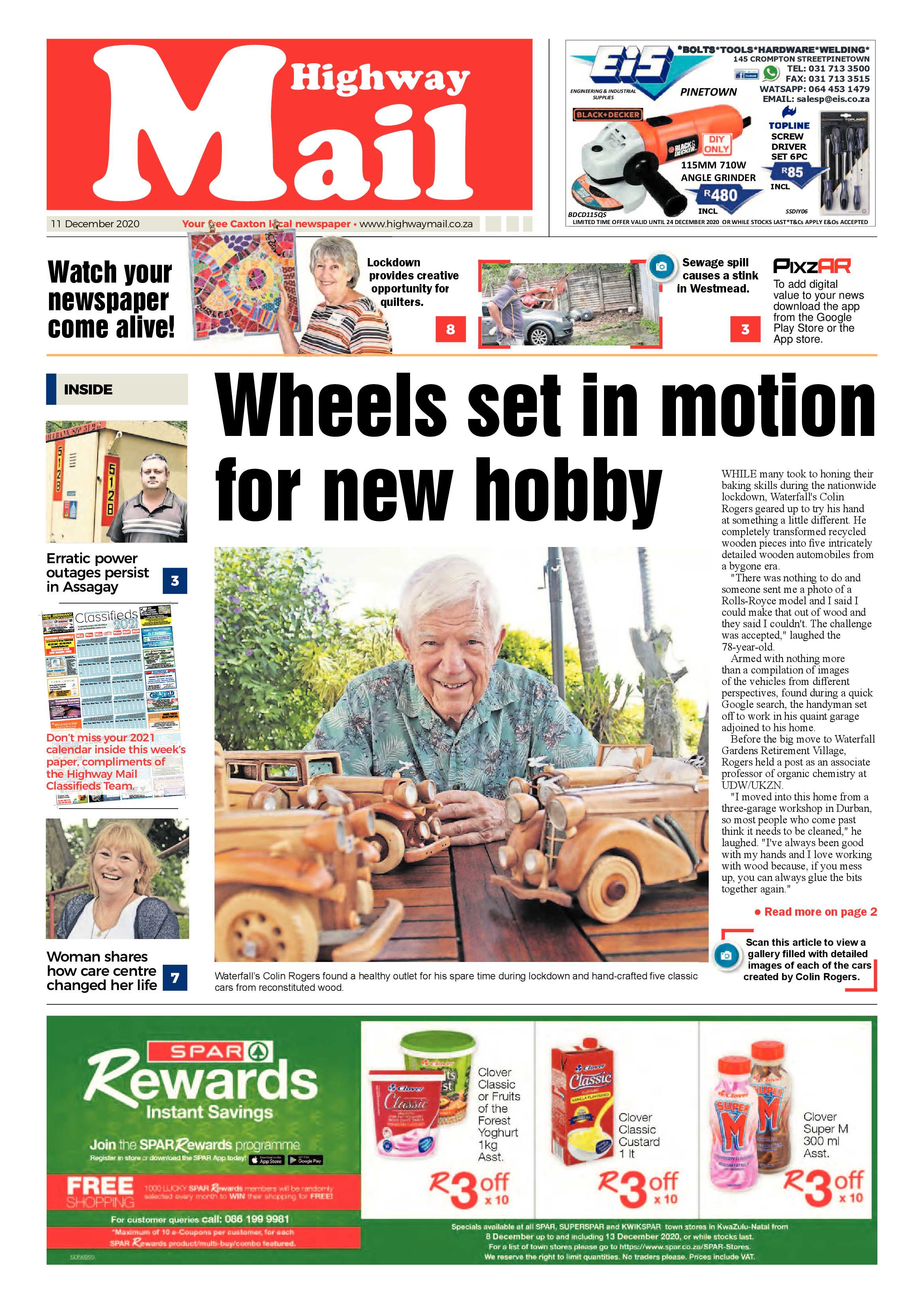 Highway Mail 11 December 2020 page 1