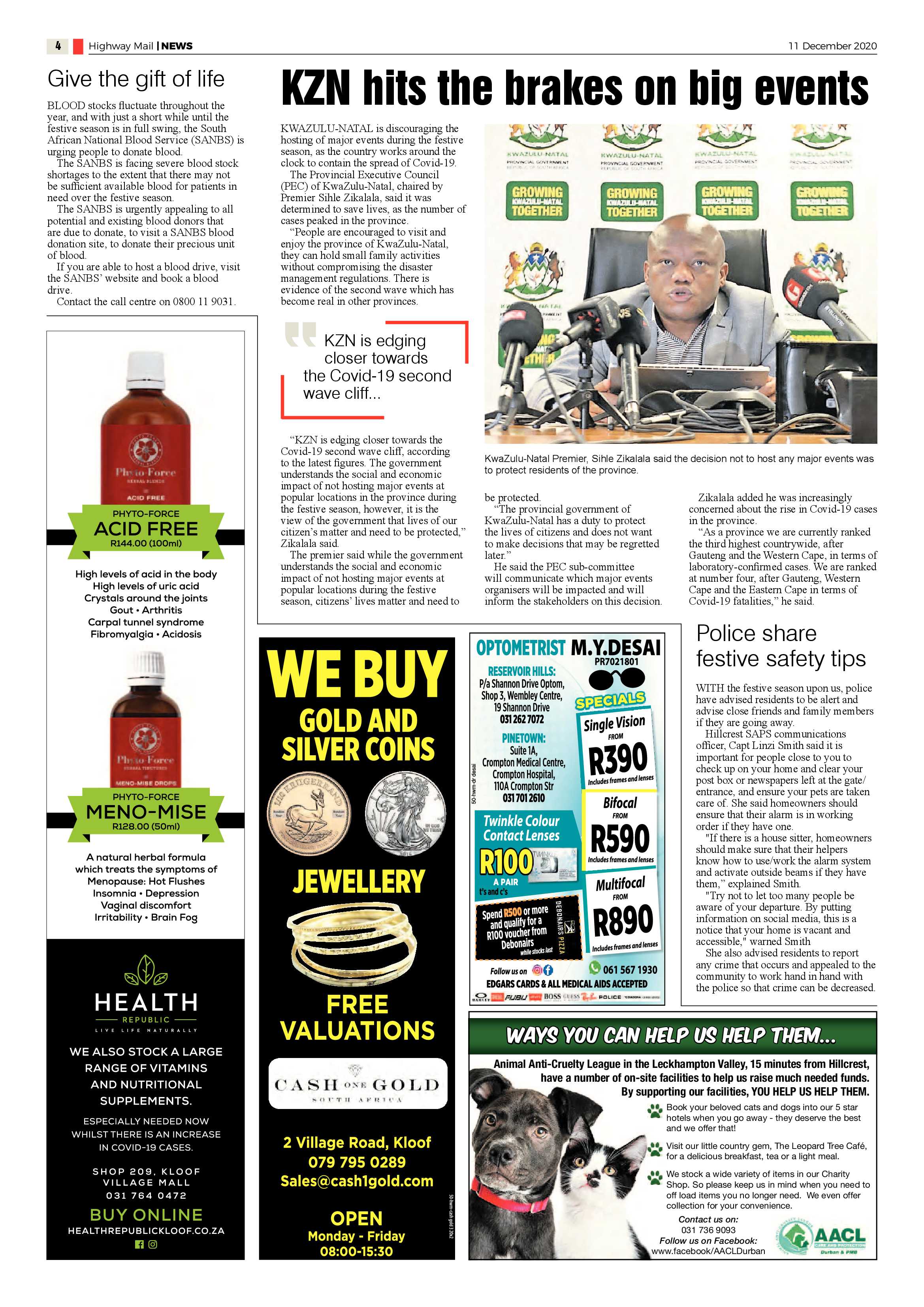 Highway Mail 11 December 2020 page 4