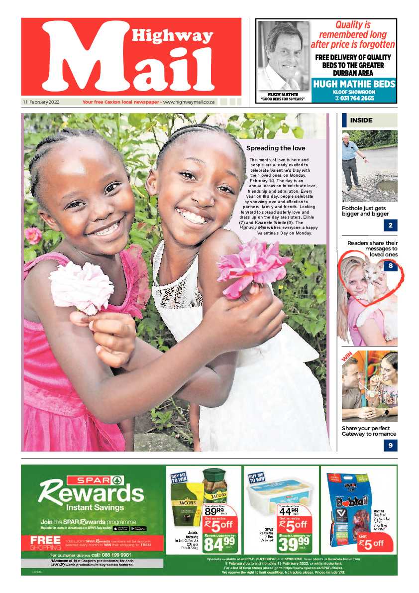 Highway Mail 11 February 2022 page 1