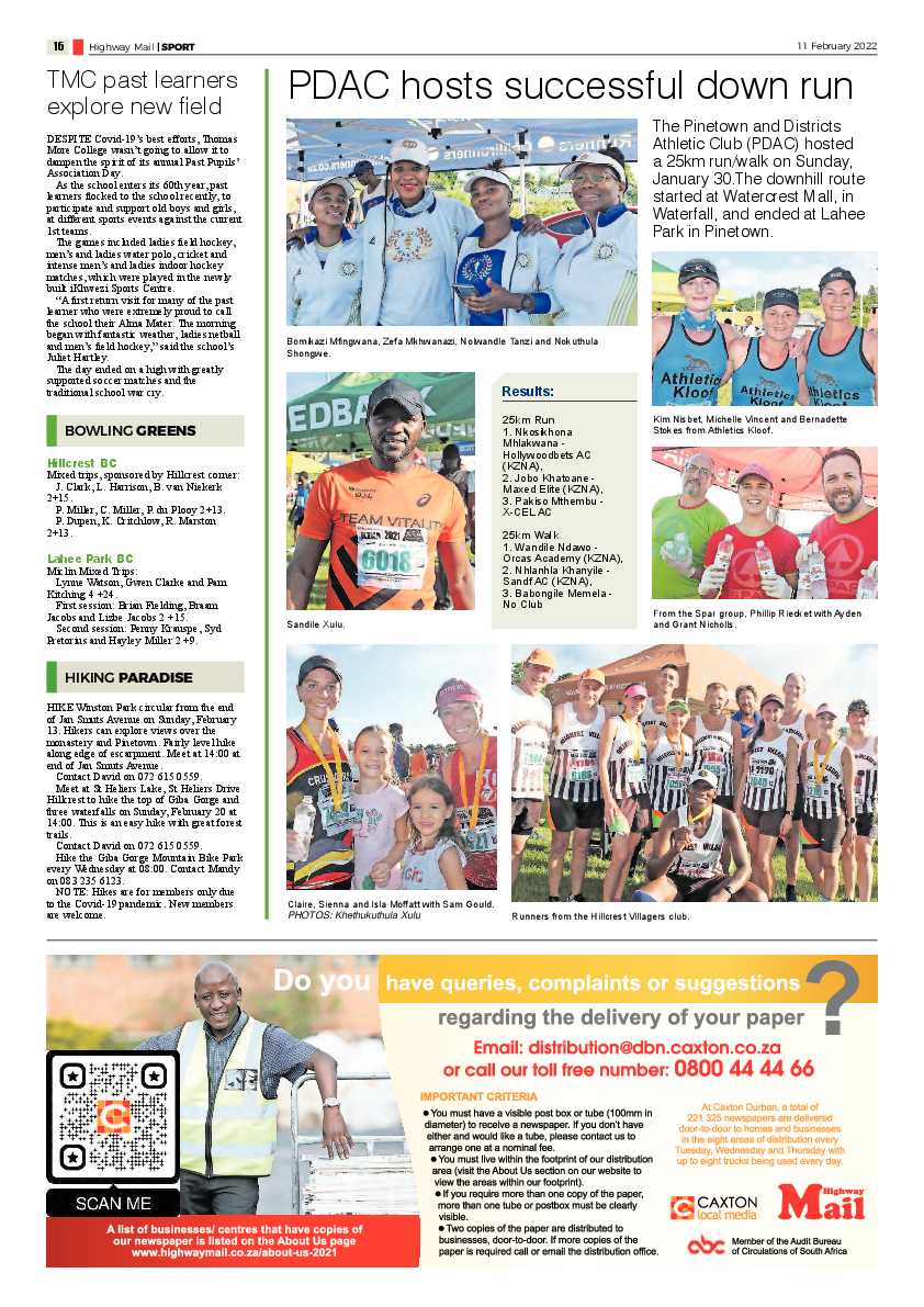 Highway Mail 11 February 2022 page 16