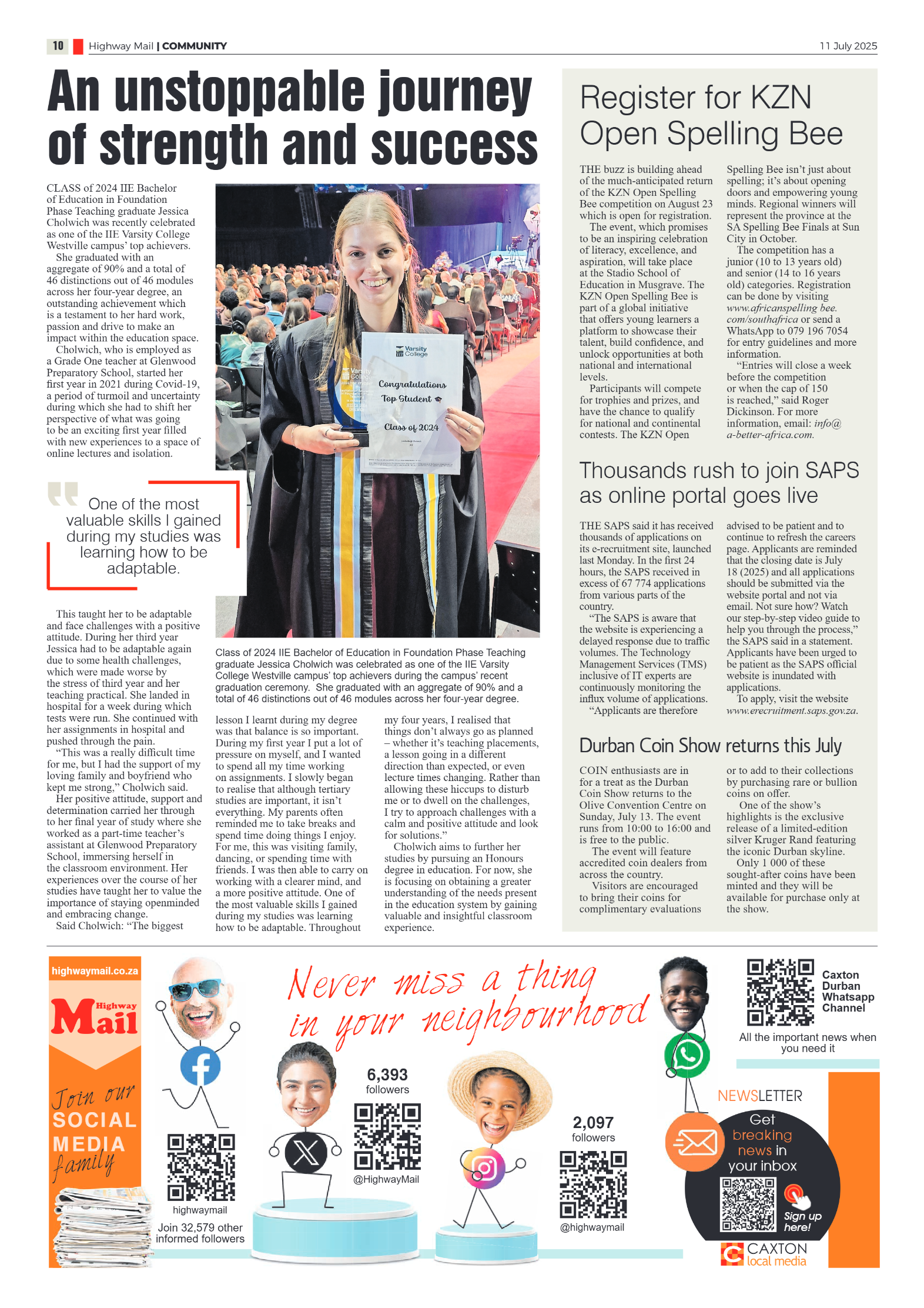 Highway Mail 11 July 2025 page 10