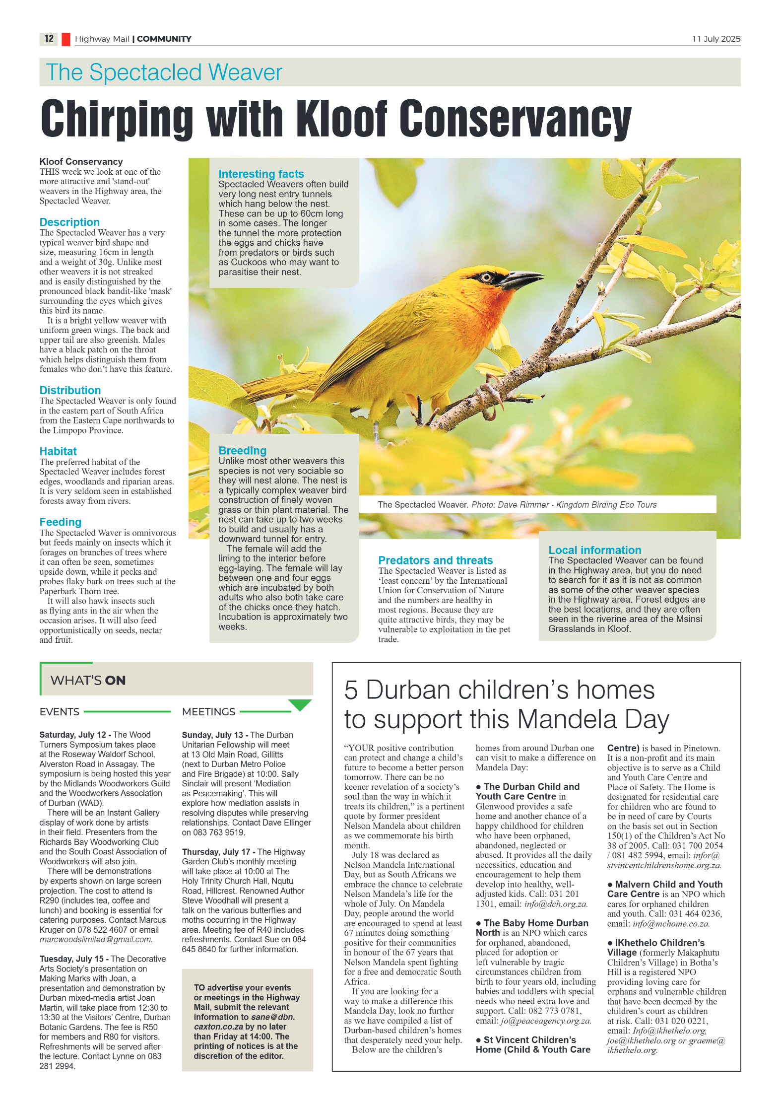 Highway Mail 11 July 2025 page 12