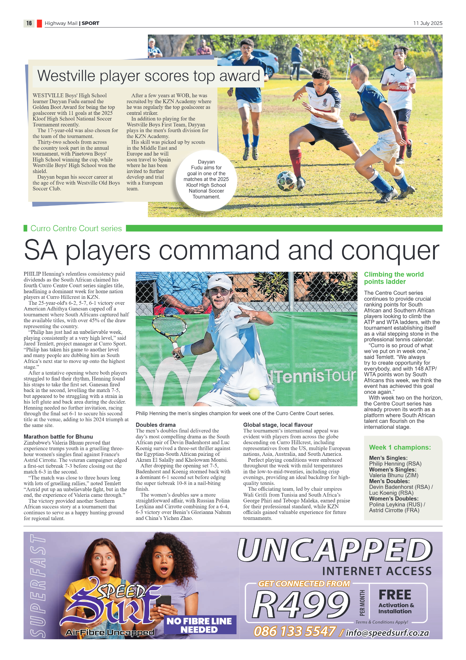 Highway Mail 11 July 2025 page 16