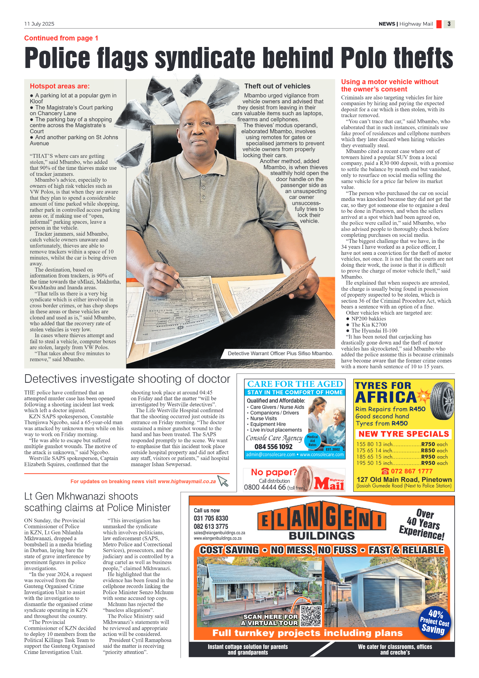 Highway Mail 11 July 2025 page 3