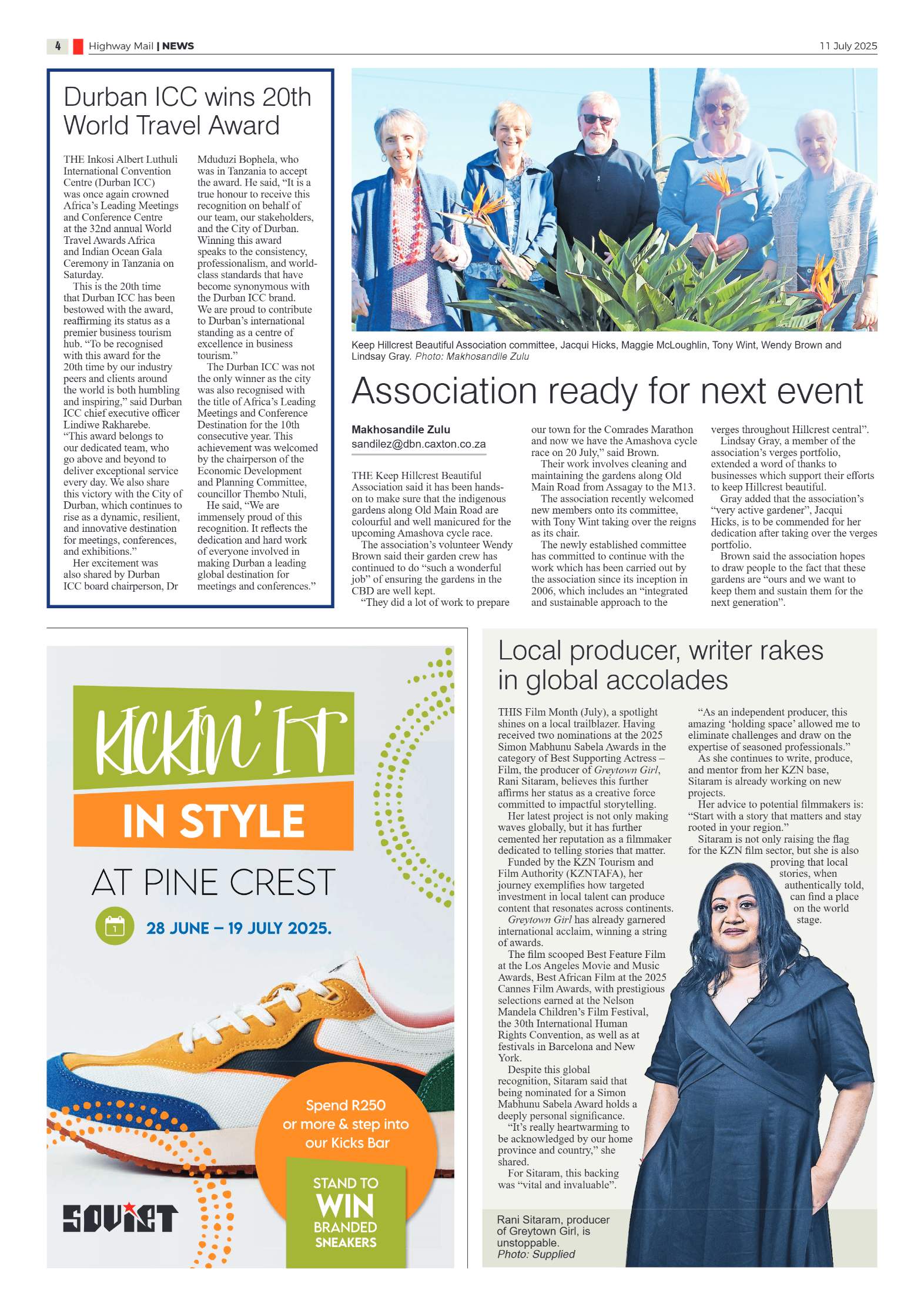 Highway Mail 11 July 2025 page 4