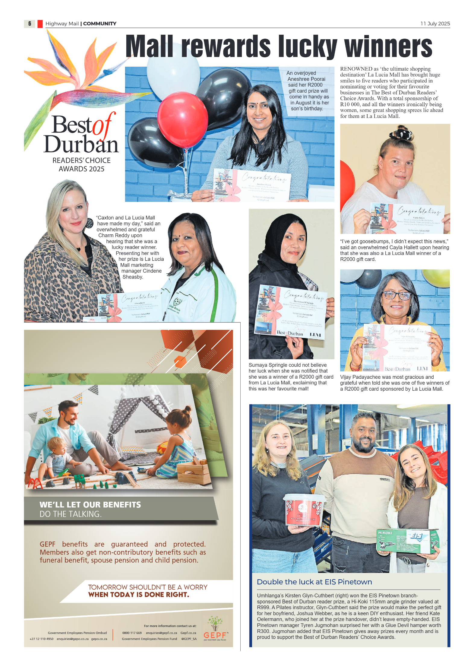 Highway Mail 11 July 2025 page 6