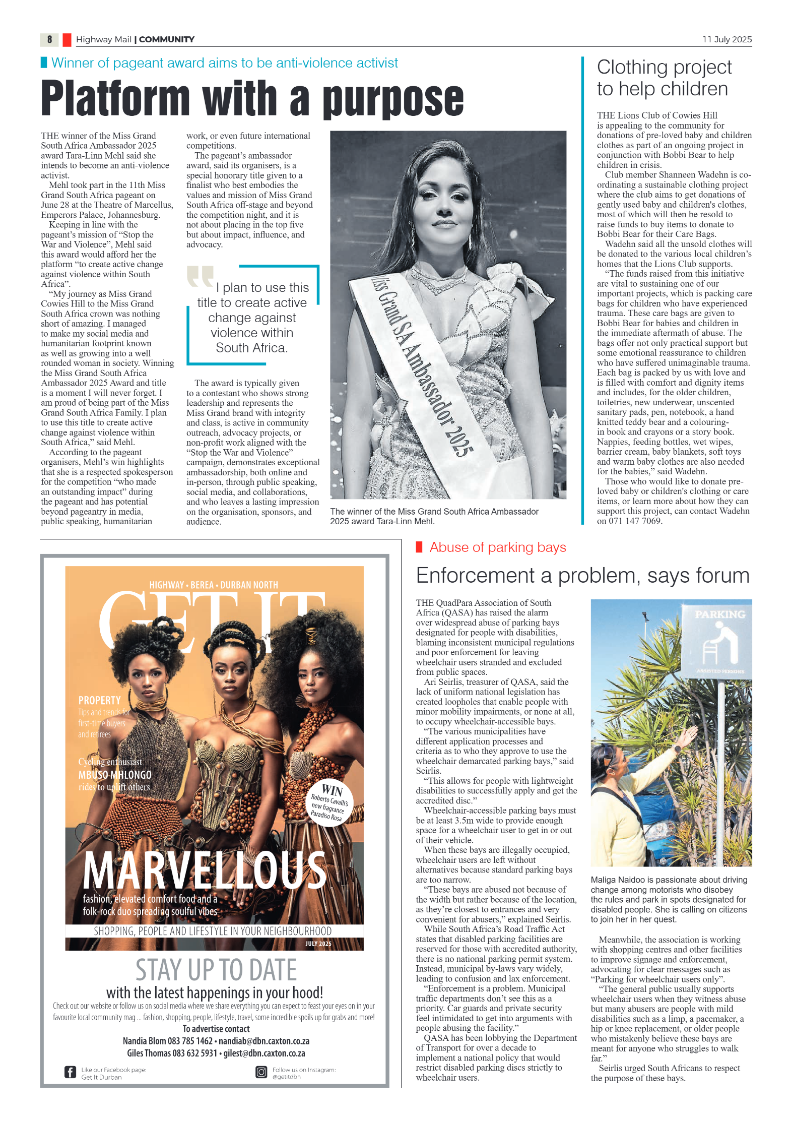 Highway Mail 11 July 2025 page 8