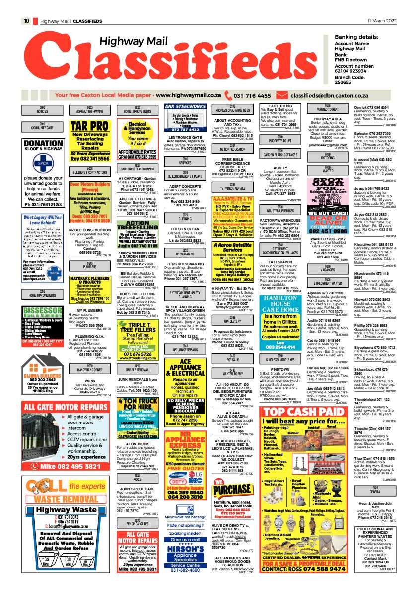 Highway Mail 11 March 2022 page 10
