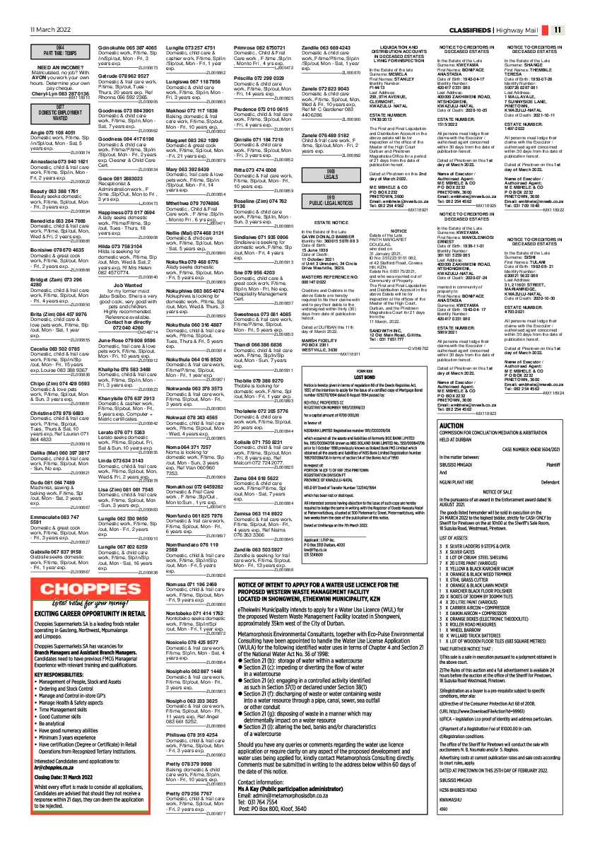 Highway Mail 11 March 2022 page 11