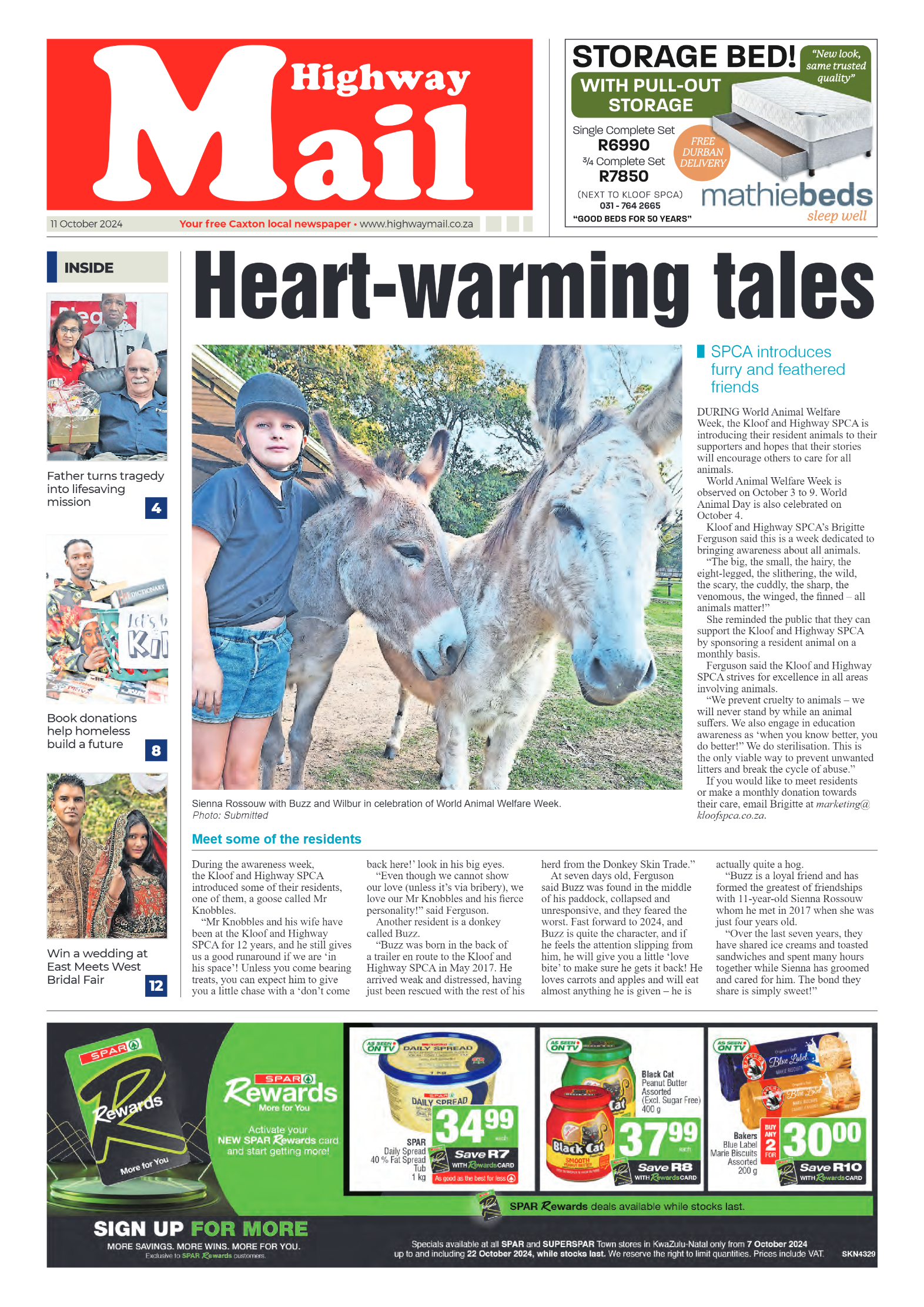 Highway Mail 11 October 2024 page 1