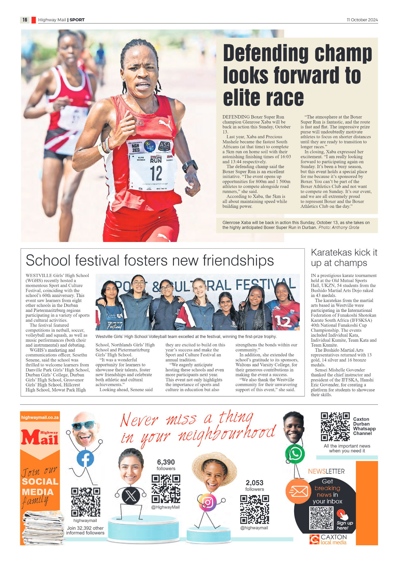 Highway Mail 11 October 2024 page 16