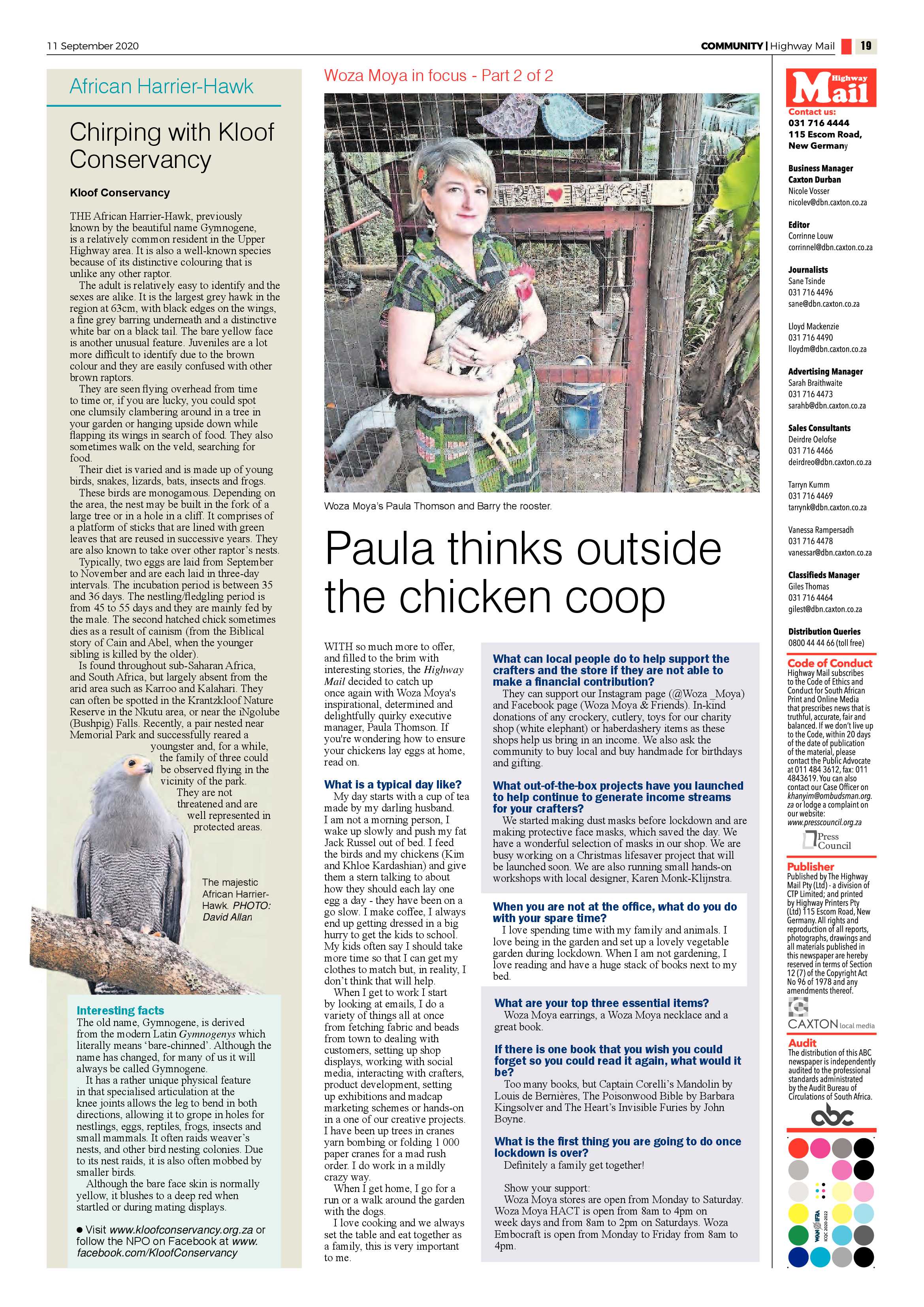 Highway Mail 11 September 2020 page 19